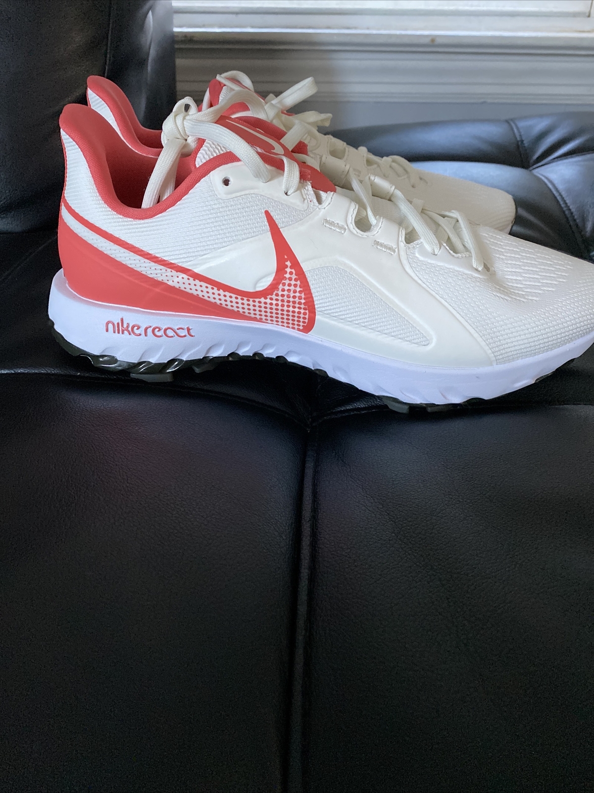 Nike React Infinity Pro Golf Shoes CT6620-104 Mens Size 9.5 Sail White New