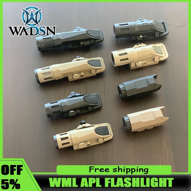 WML-X GEN2 APL-C Flashlight White Light 3 modes Outdoor Dedicated Helmet Light