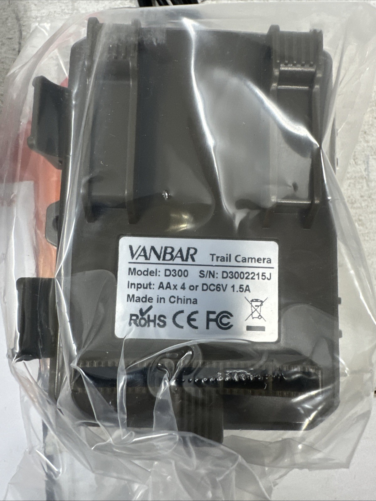 DIGITAL TRAIL CAMERA 1080p VANBAR D300/FREE SHIPPING!