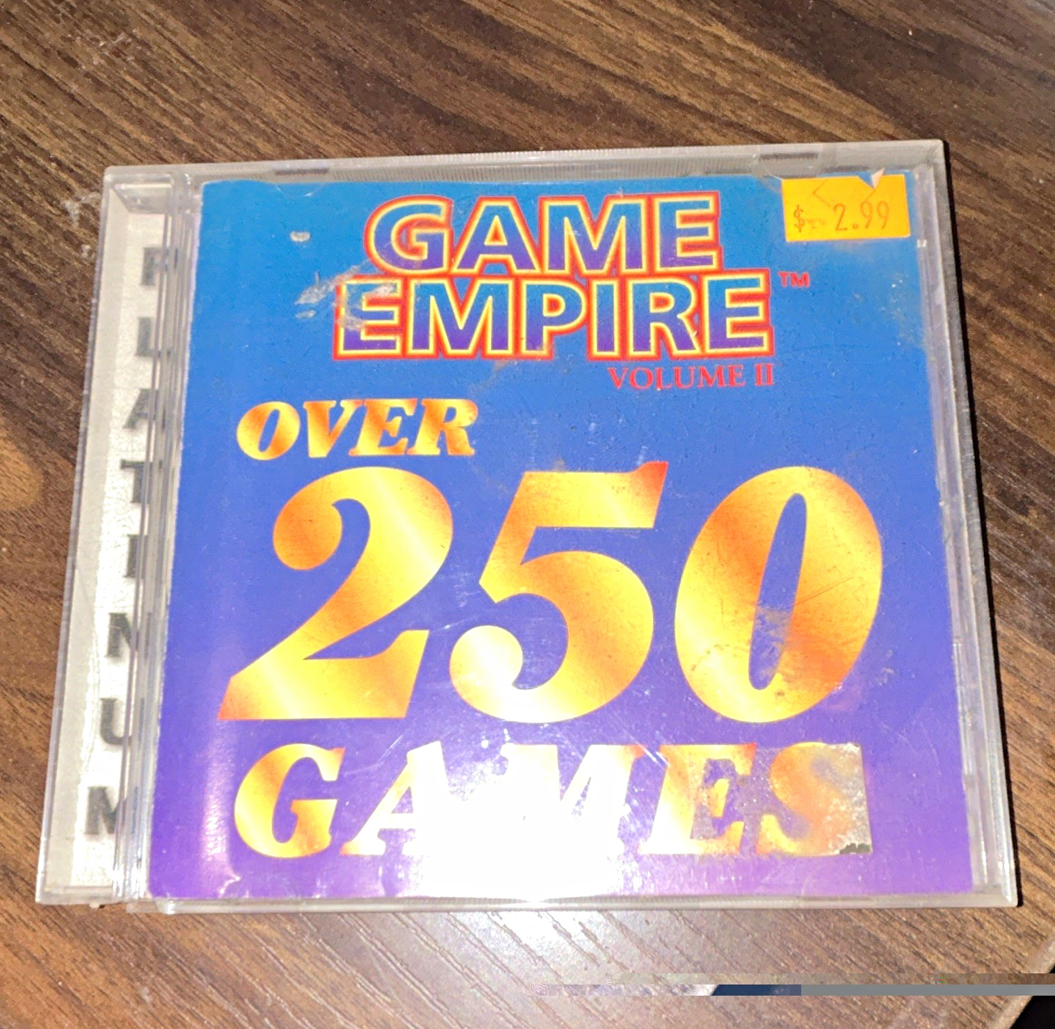 SoftKey Game Empire Volume II 250+ Games Shareware CD-ROM for Windows/DOS