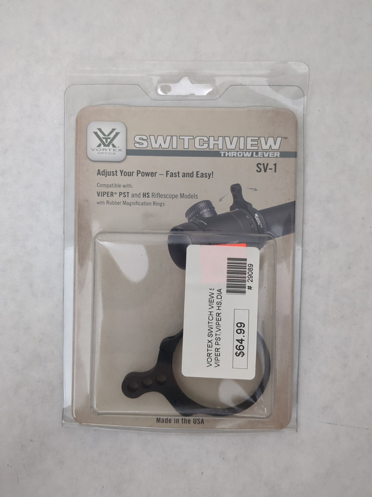 NEW VORTEX OPTICS Switchview Throw Lever SV-1 ,Viper PST & HS