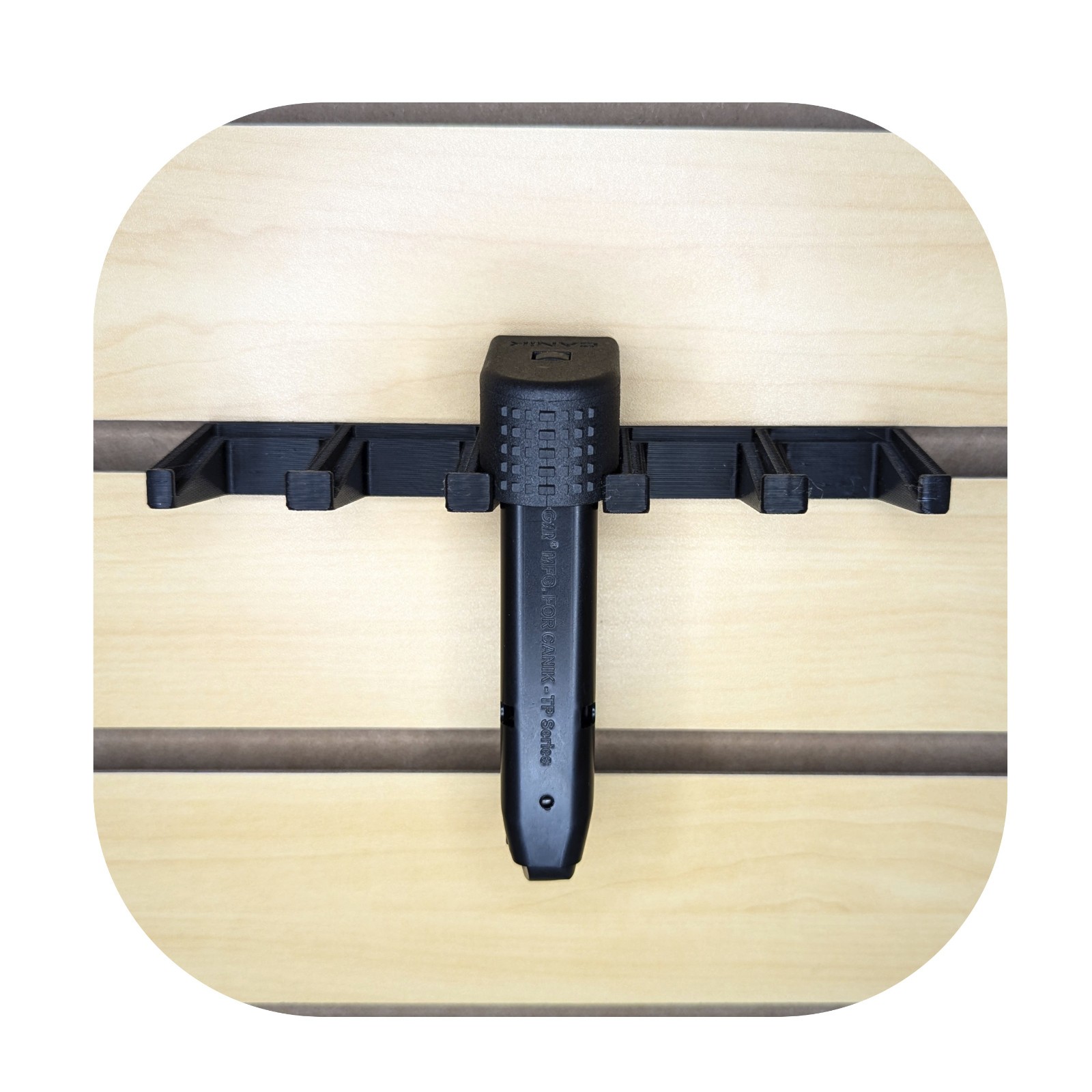 Mount for Canik METE MC9 9mm Mags - Slatwall | Magazine Holder Storage Rack