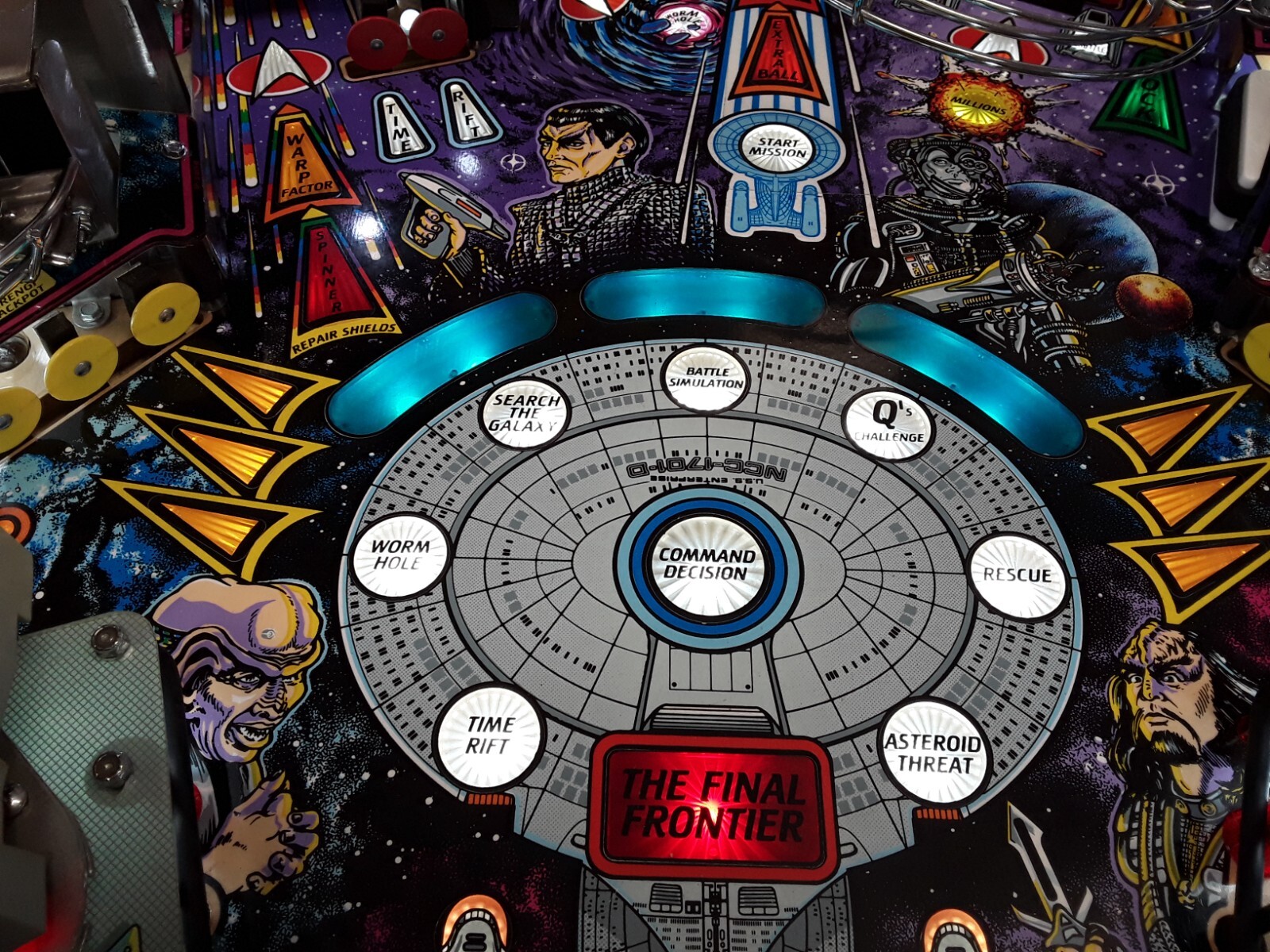 Star Trek The Next Generation By Williams Pinball Machine