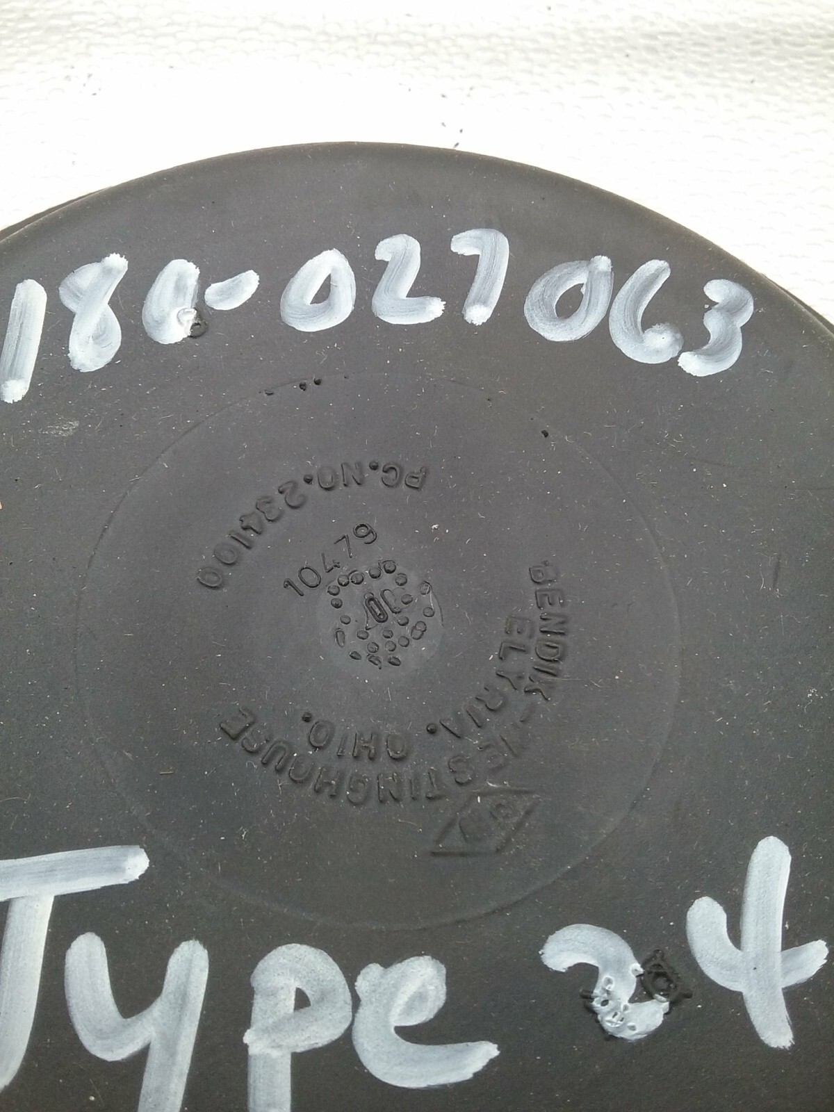 bendix Type 24 10479 air brake diaphram