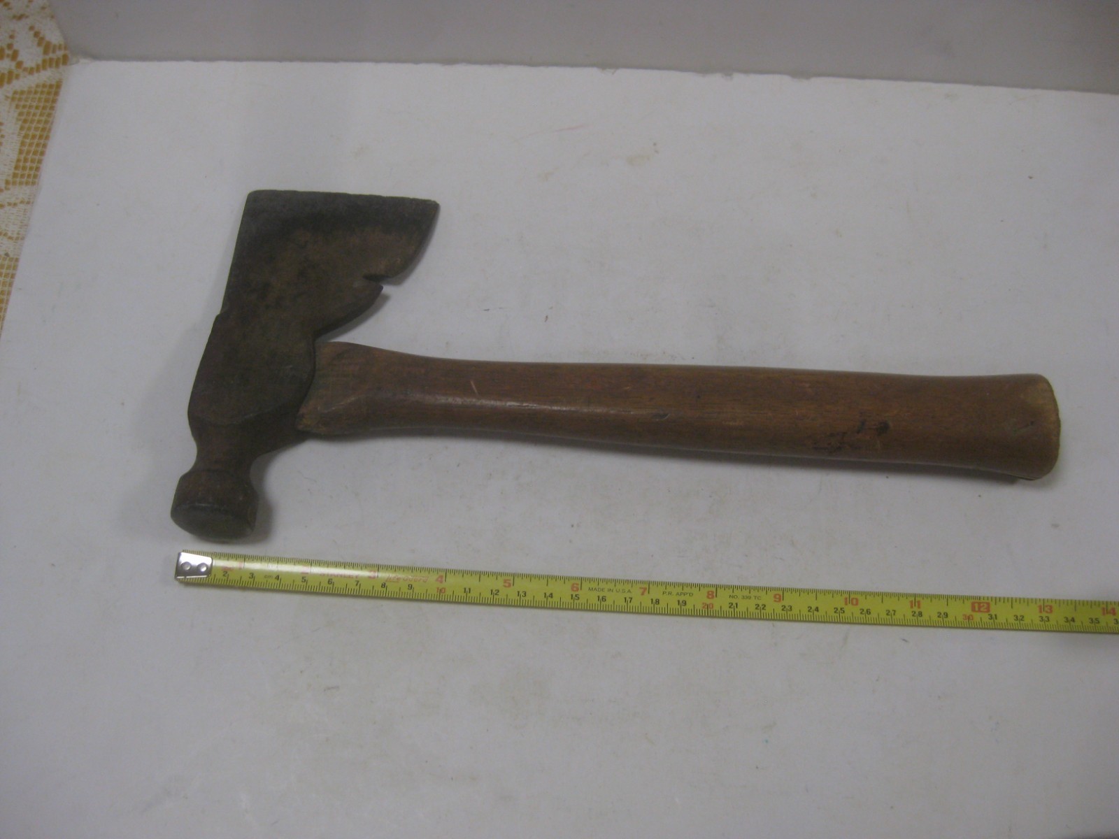 Vintage Plumb Carpenters Hatchet with the Original Permabond Handle