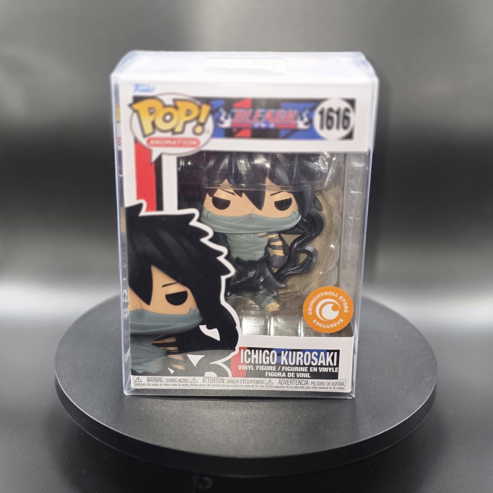 Funko Pop! Bleach Ichigo Kurosaki #1616 Crunchyroll Exclusive with Protector