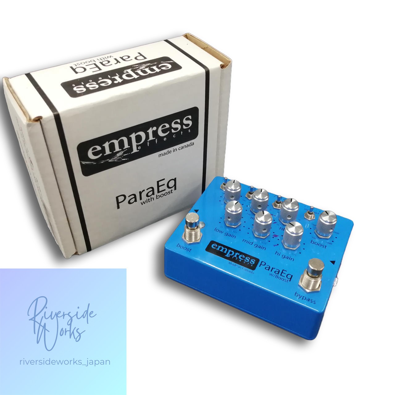 EMPRESS EFFECTS ParaEQ Effect Pedal for Guitar - Equalizer JP