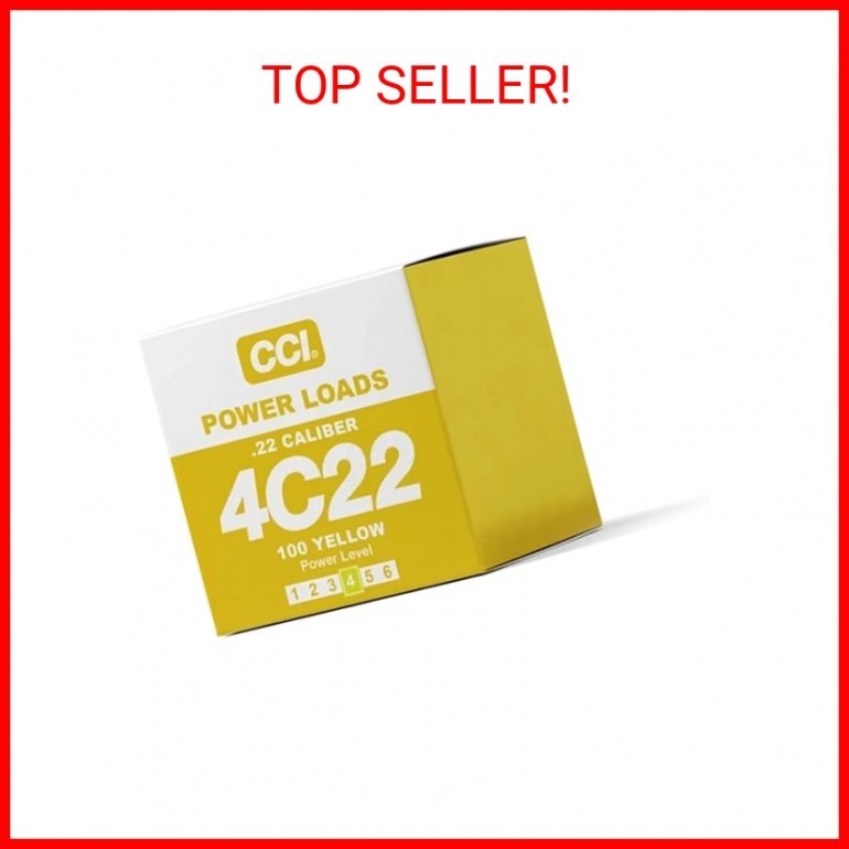 DT Systems .22 Caliber 4C22 Blank Power Loads 100 Yellow 60-80 Yards 88117