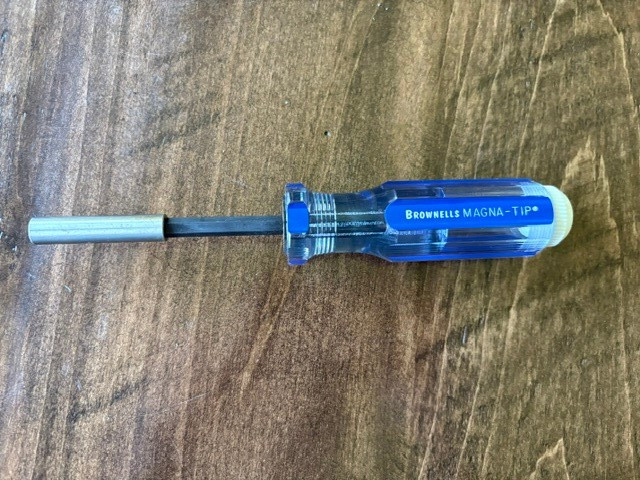 Brownells Magna-Tip #84 Hollow Handle Bit Driver Screwdriver Gunsmithing USA