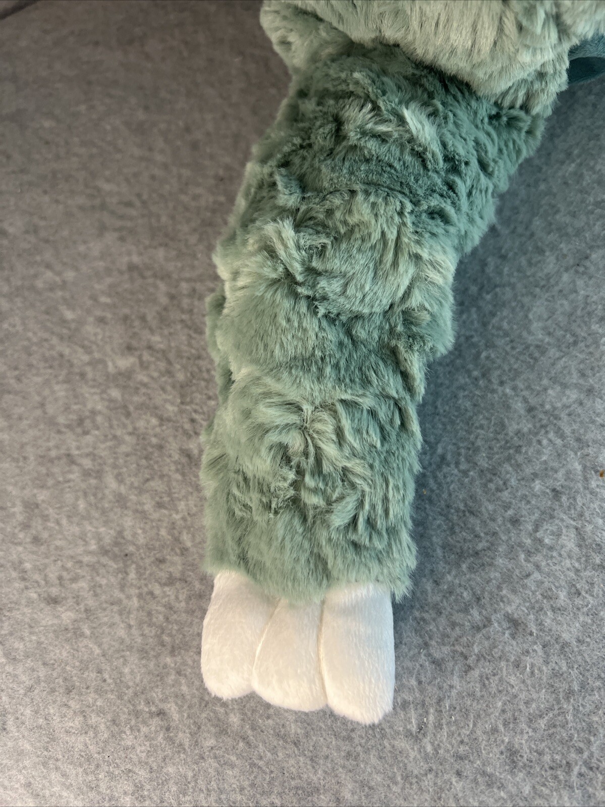 PhiloDogs Plush Sloth Hat Costume Headwear Green & Grey Super Soft