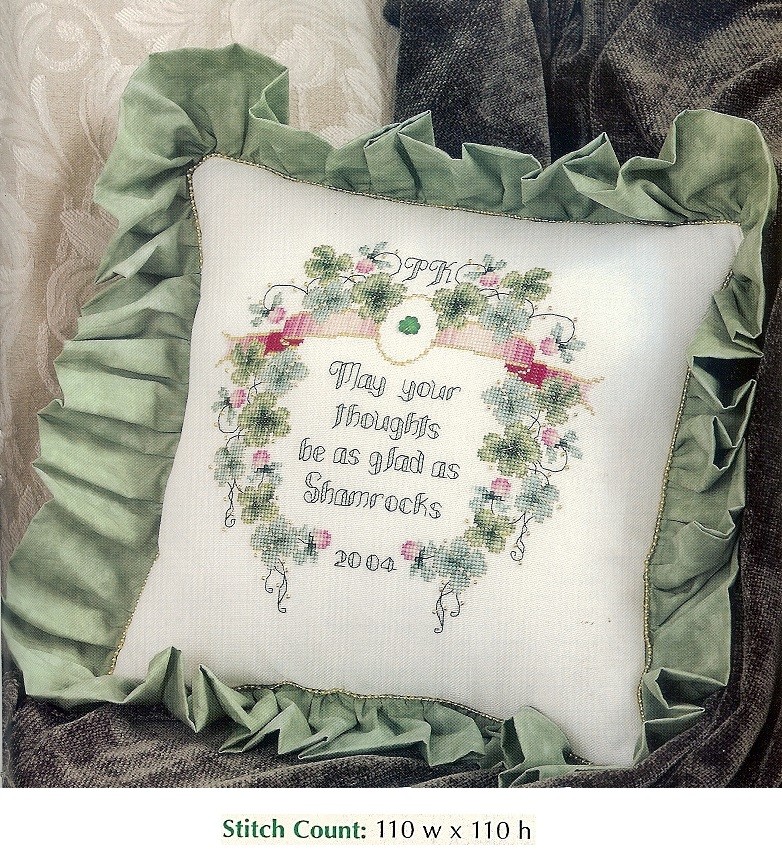 MAY YOUR THOUGHTS...  -  CROSS STITCH PATTERN ONLY HM - WYW