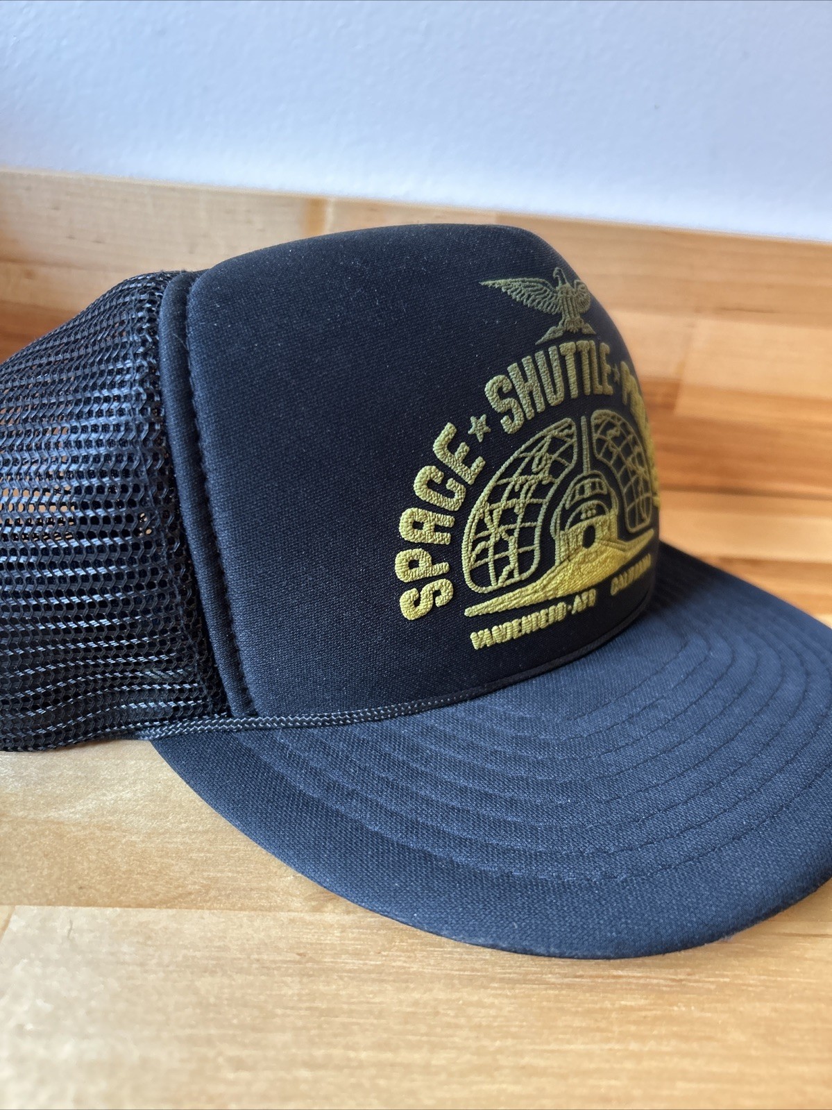 Vintage Space Shuttle Project Snap Back Hat Vandenberg Air Force Base California