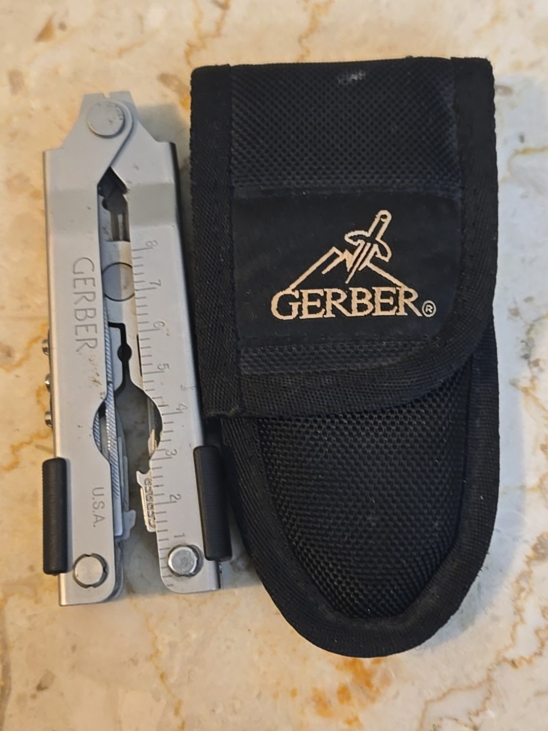 Gerber RemGrit GJ-4 Multi-Tool Pliers With Sheath USA Read