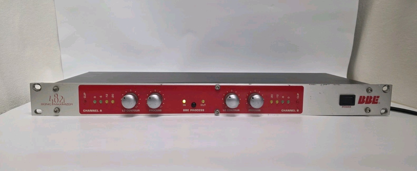 BBE 482i Sonic Maximizer Signal Sound Studio In Red TESTED WORKING