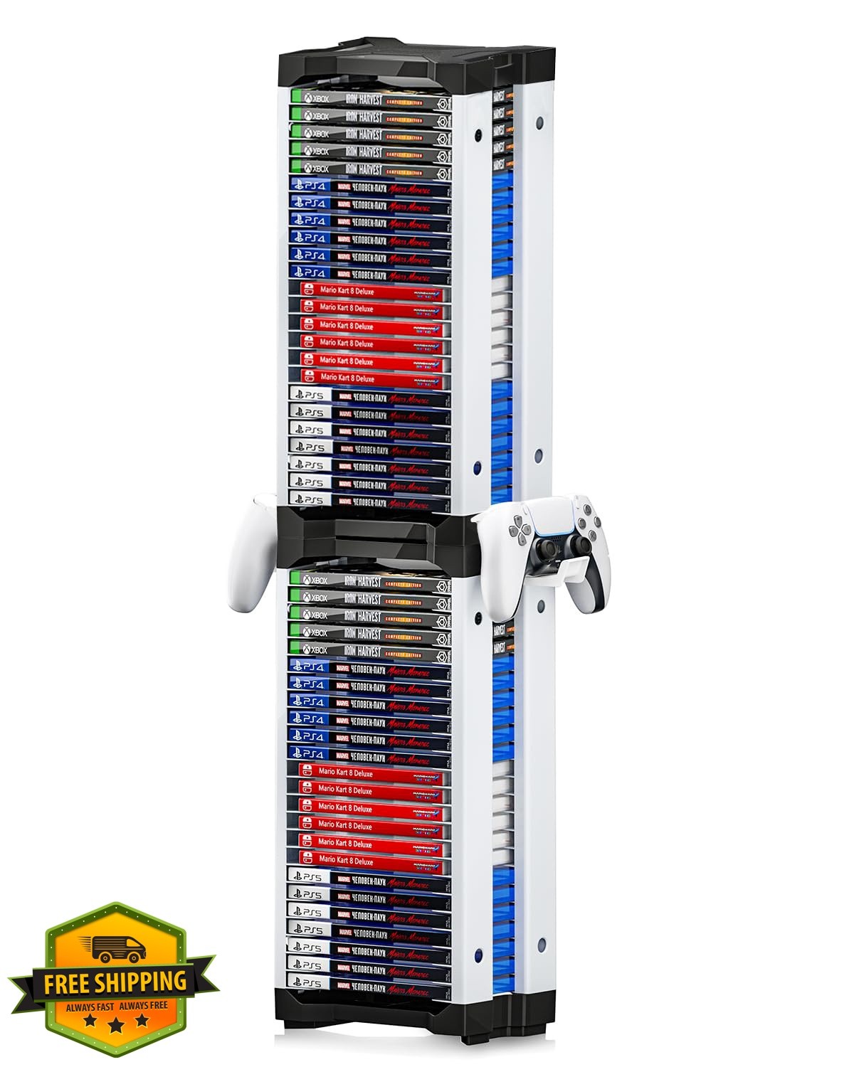 Nargos Game Storage Tower 46 Pcs