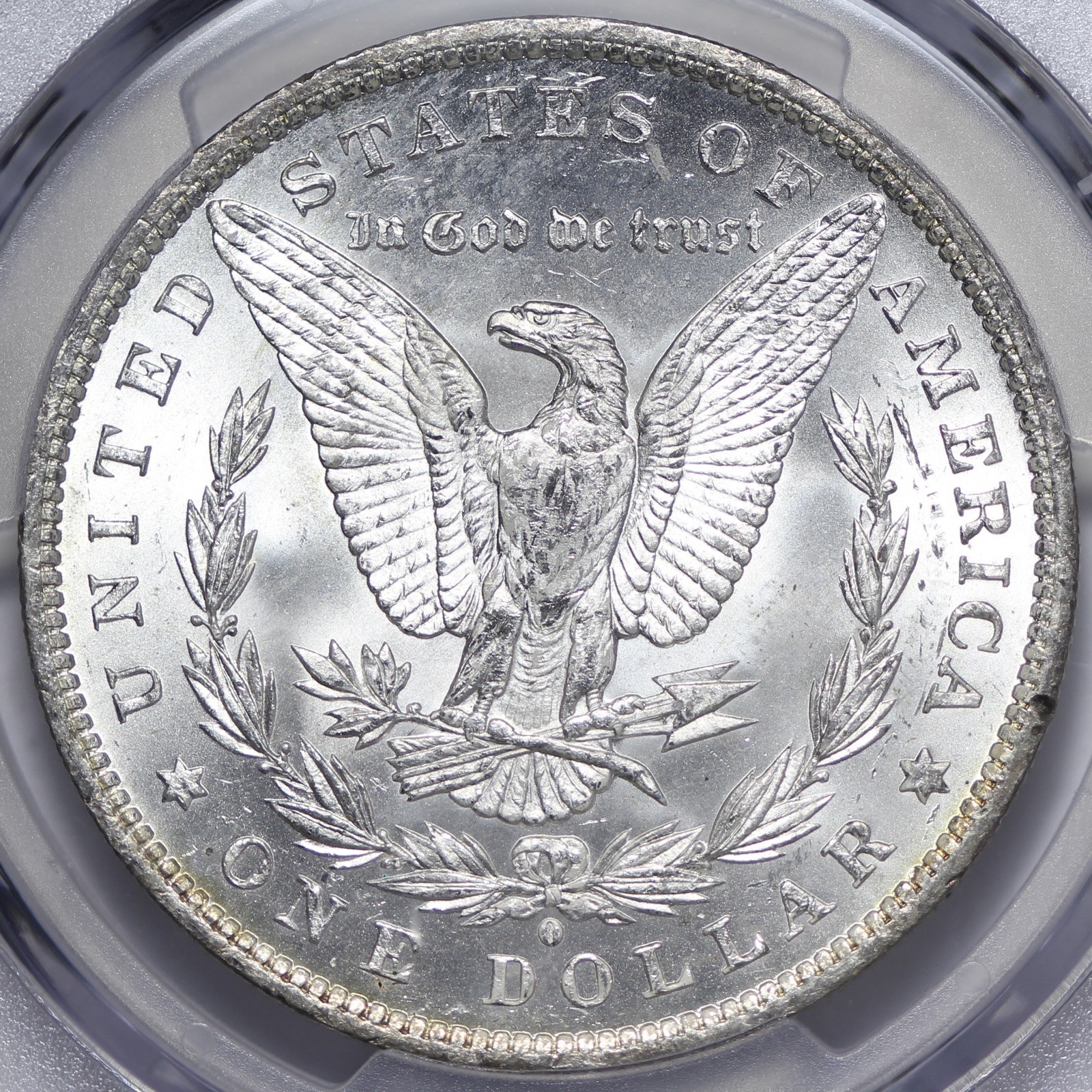 BU 1884-O Morgan Silver Dollar PCGS MS63 Nice Example WGLQ