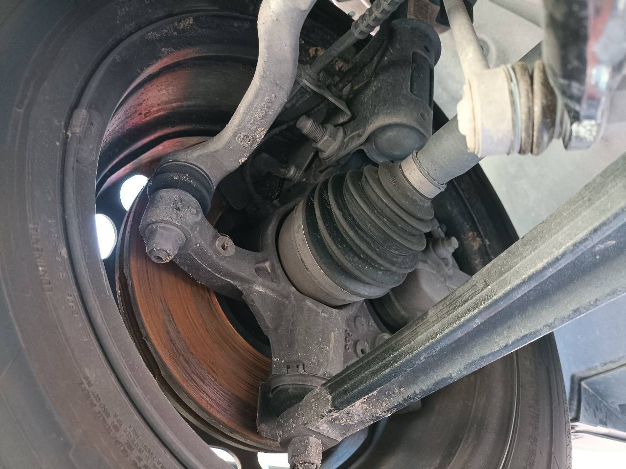 FRONT LEFT ANKLE / 2533578 FOR PEUGEOT EXPERT FURGON PRO STANDARD