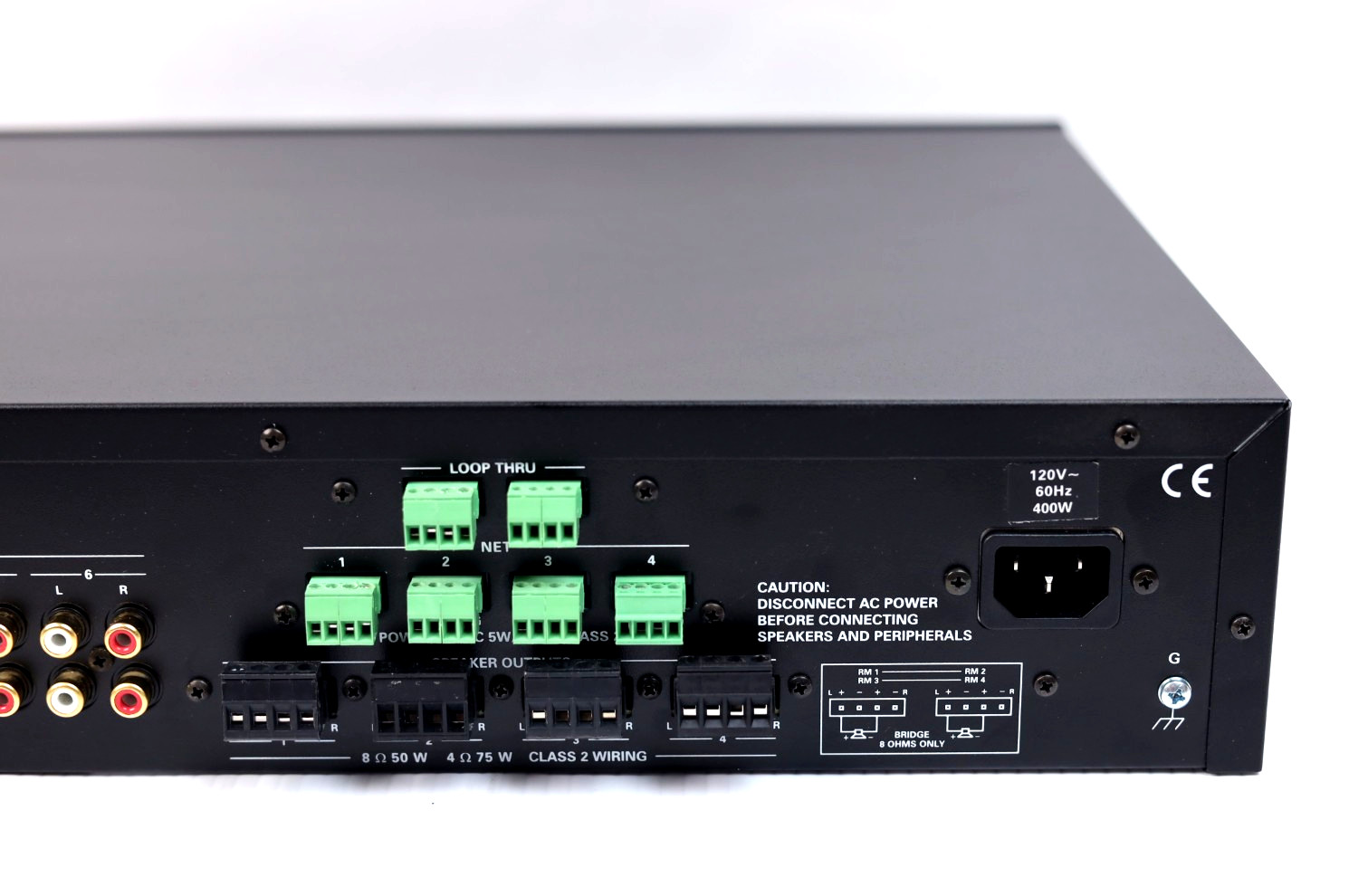Crestron C2N-AMP-4X100 Amplifier - 4 Room Audio System r756