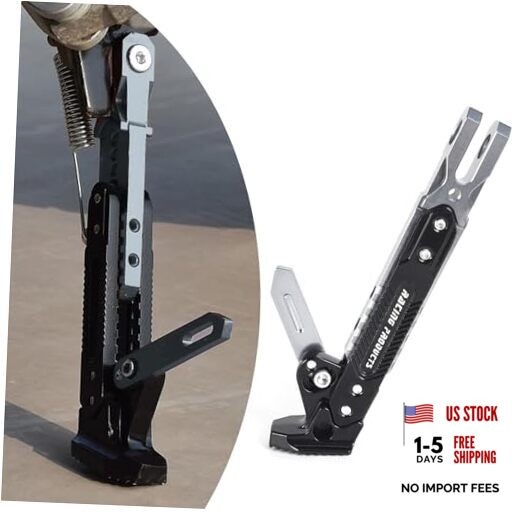 Universal Motorcycle Kickstand Adjustable Foot Side CNC Aluminum Alloy