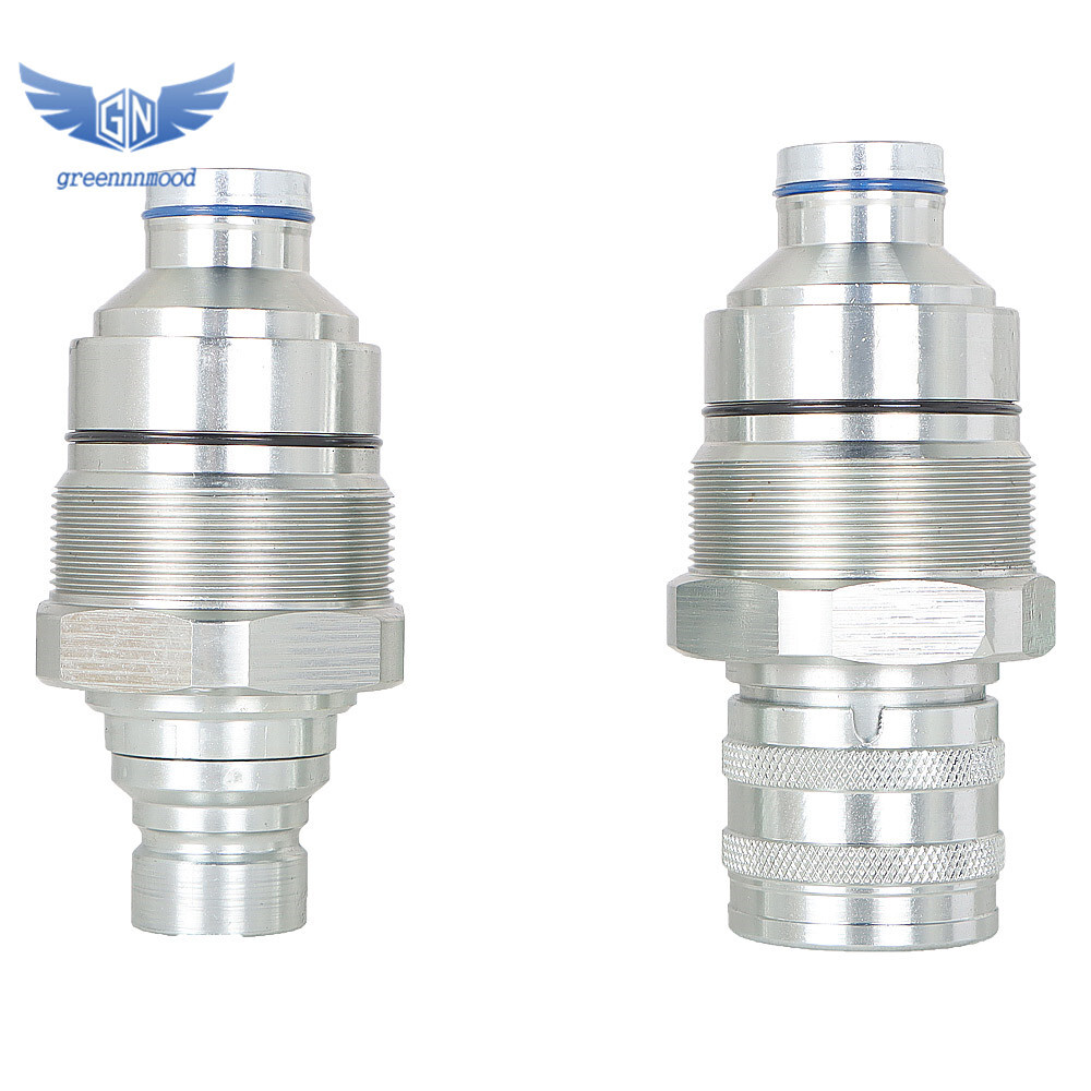 Male & Female Flat Face Coupler Kit 7246802 7246799 For Bobcat S450-S770 T450