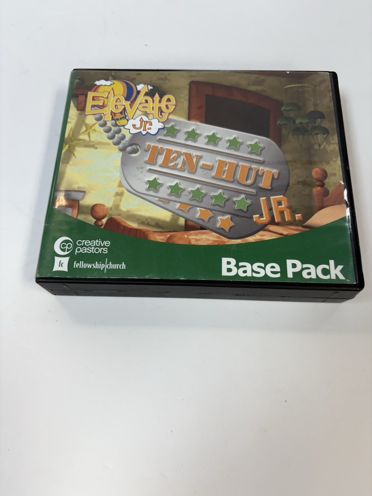 Elevate JR Kids Church Home School Curriculum Base Pack Ten-Hut