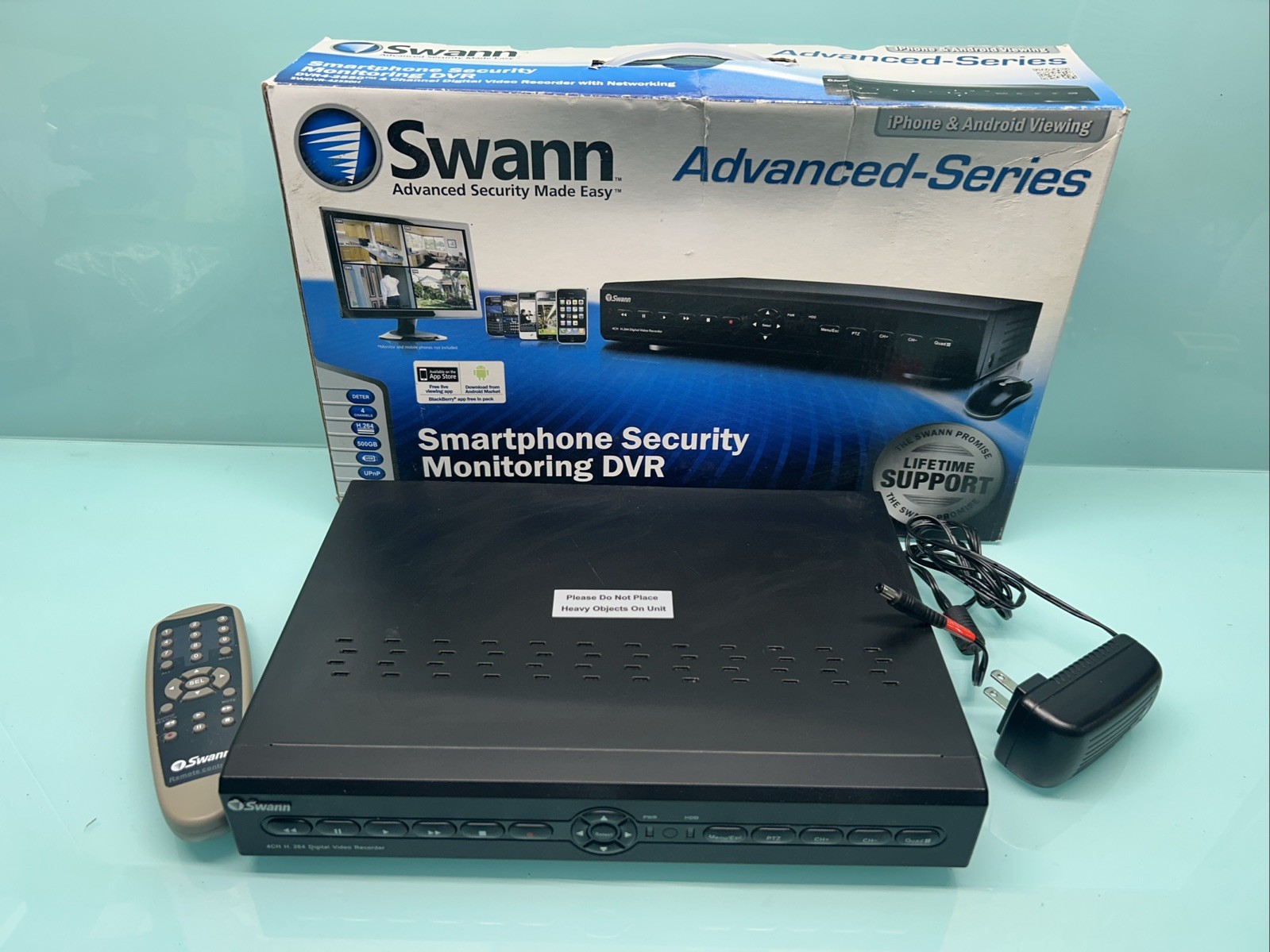 Swann SWDVR-42550H DVR4-2550H 4 Channel Digital Video Recorder 500GB Hard Drive