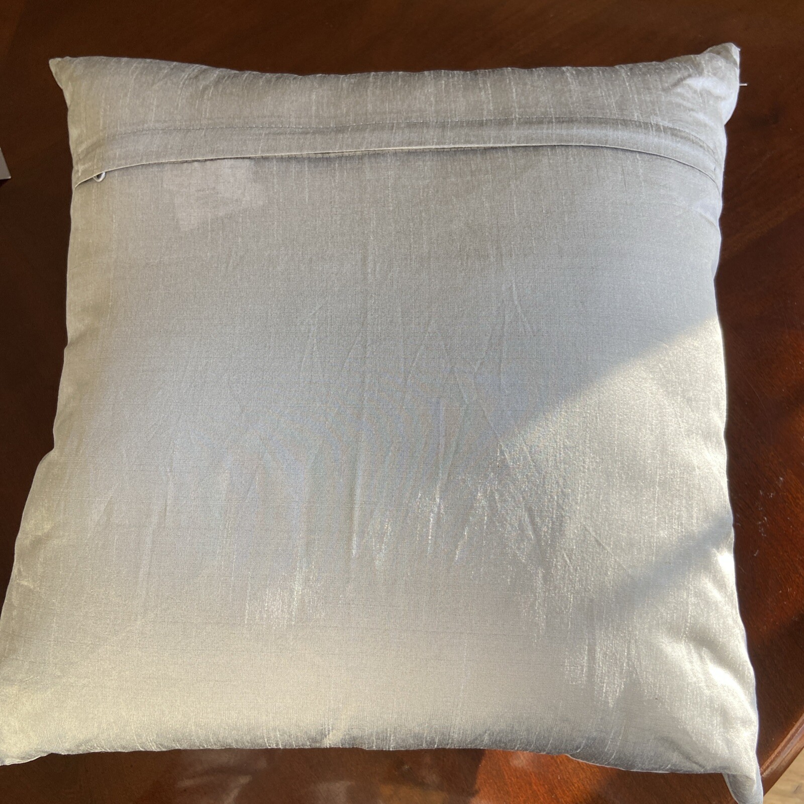 Rizzy Blue Dotted Gradient Bulbs Transitional Throw Pillow Circles
