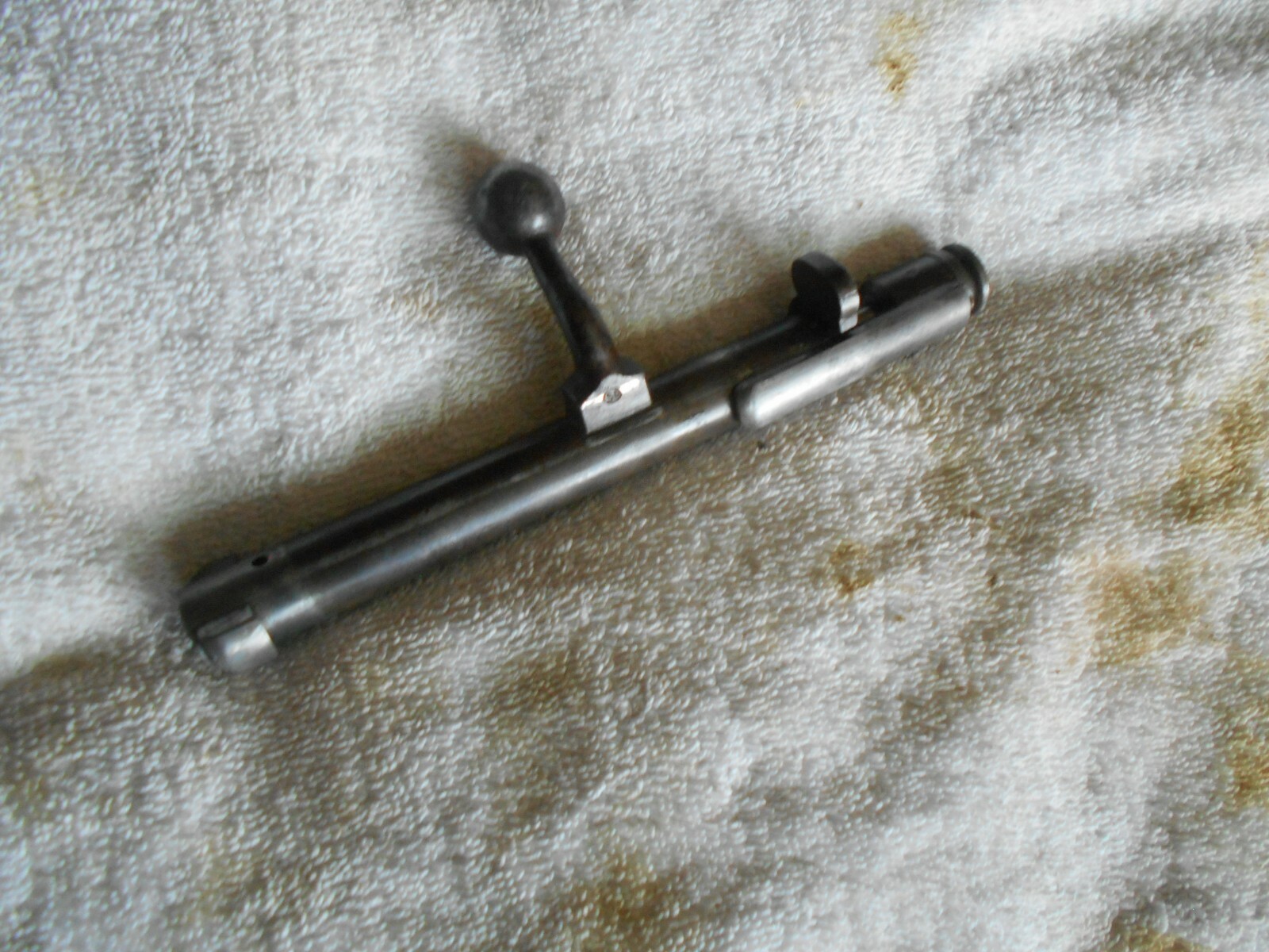 WW2 italian model 1938 carcanno cavalry carbine complete bent handle bolt