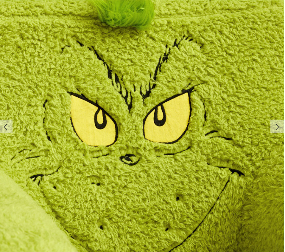 Pottery Barn Kids GRINCH Anywhere Chair Slipcover NEW w/tags RARE!! SOLD OUT ~PB