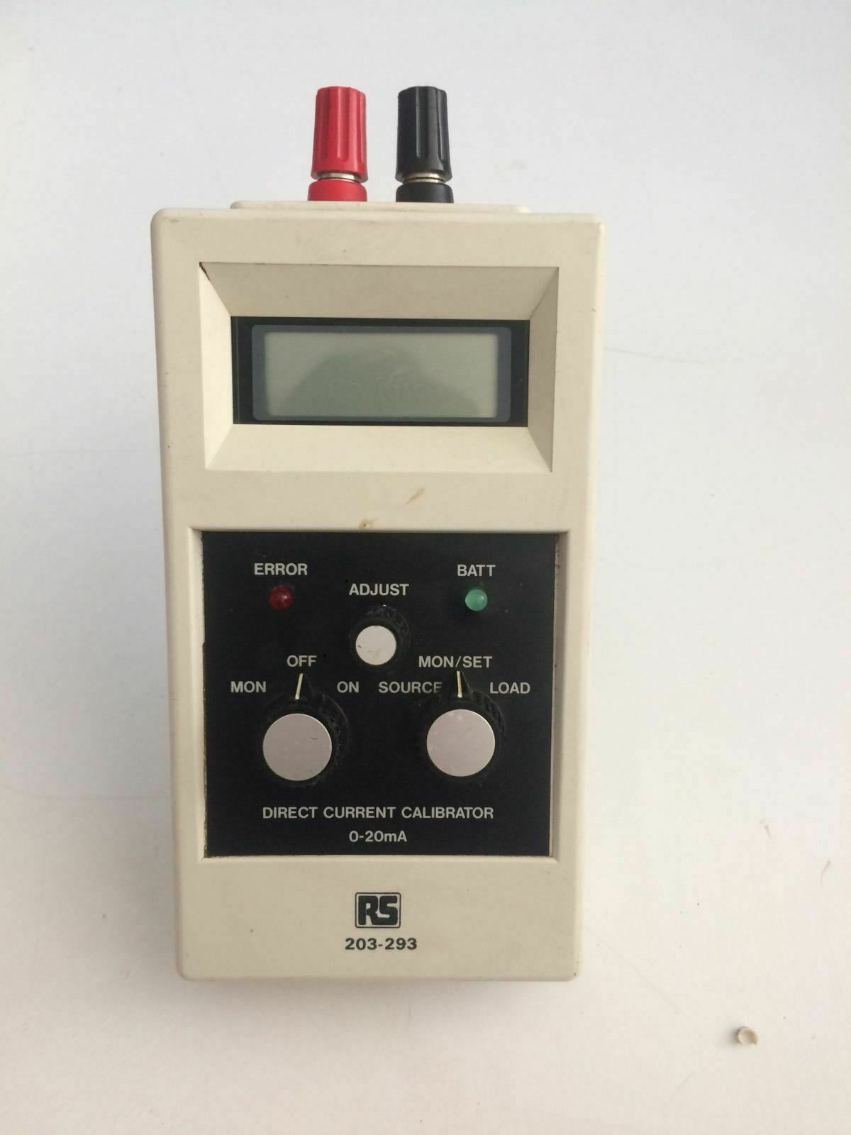 RS Direct Current Calibrator 203-293