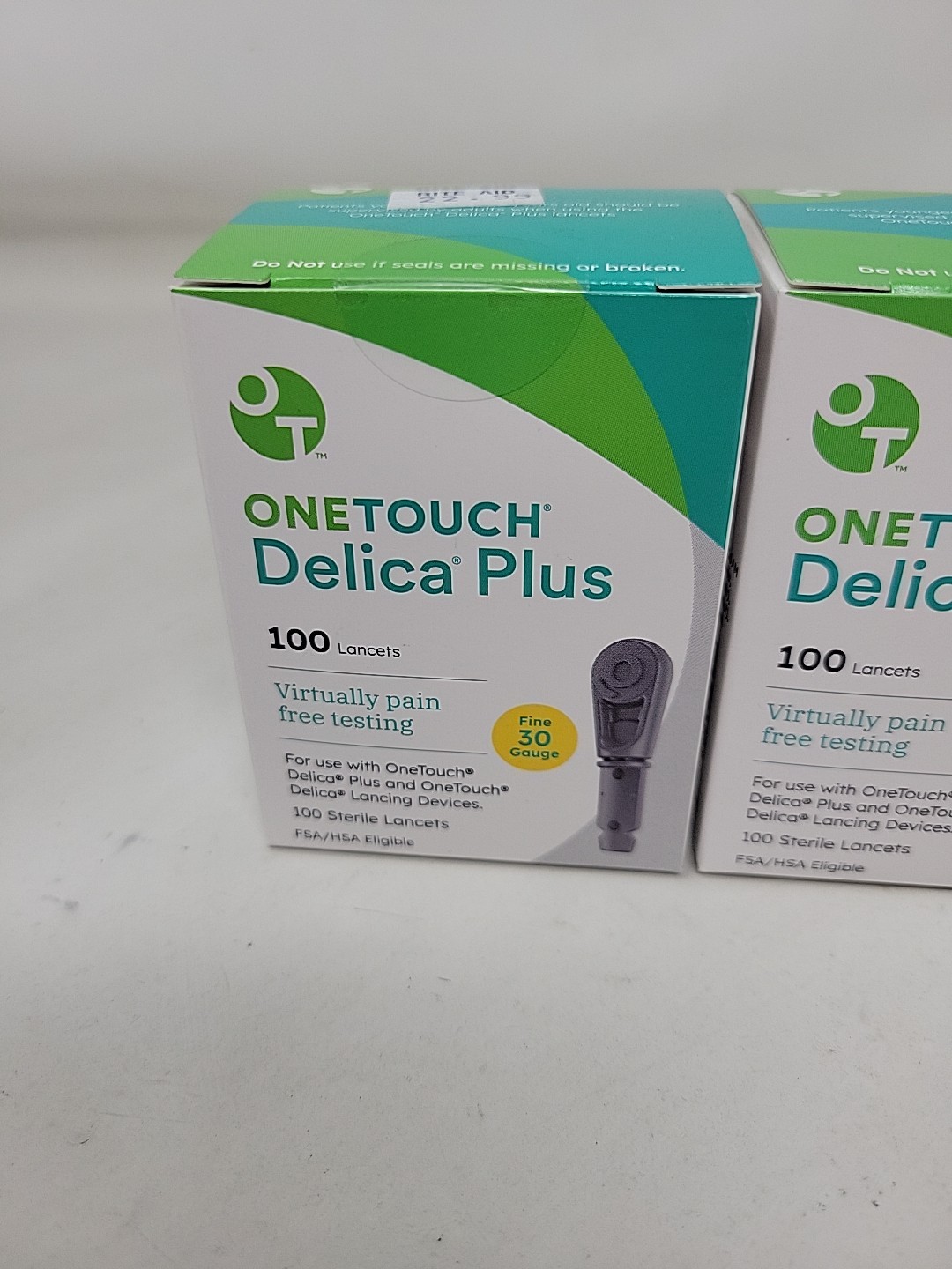 400 One Touch Delica Plus 30G Lancets - EXP 2029