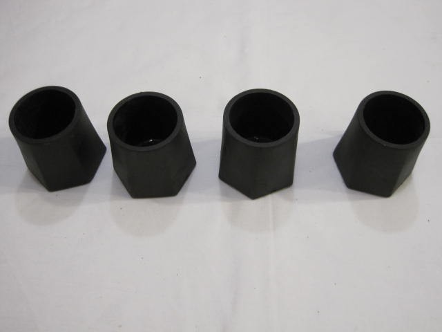 Simmons Drum Rack Rubber Feet End Cap for 1.5" Diameter Tube Pack of 4