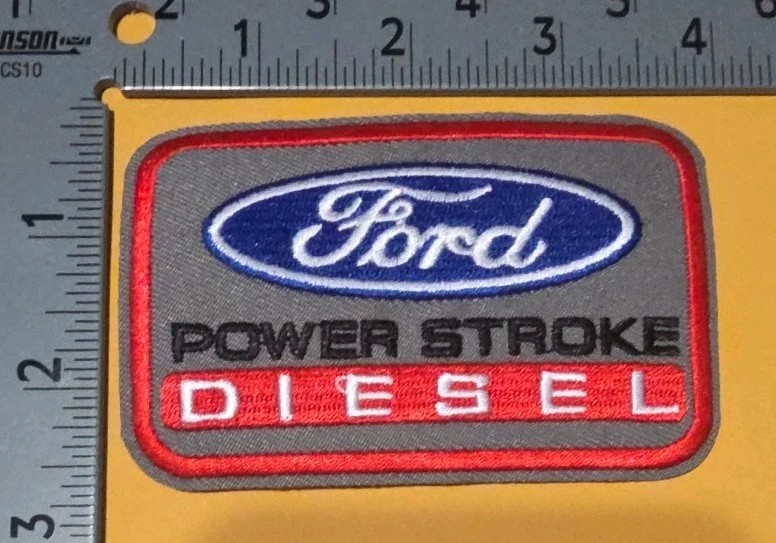 Ford Diesel Embroidered Sew/Iron On Patch