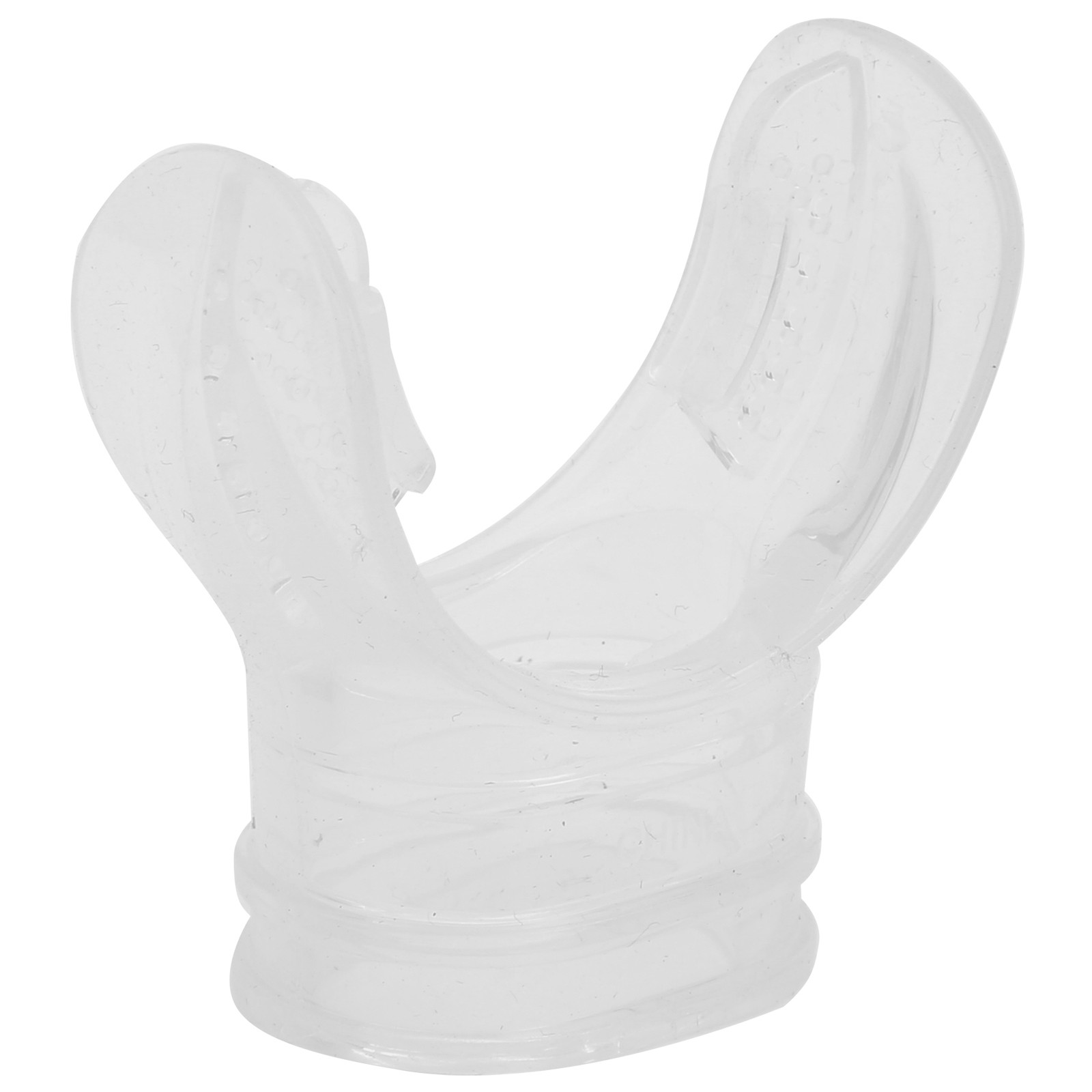 4pcs Transparent Silicone Diving Bite Mouthpiece For Deep Sea Diving Premium