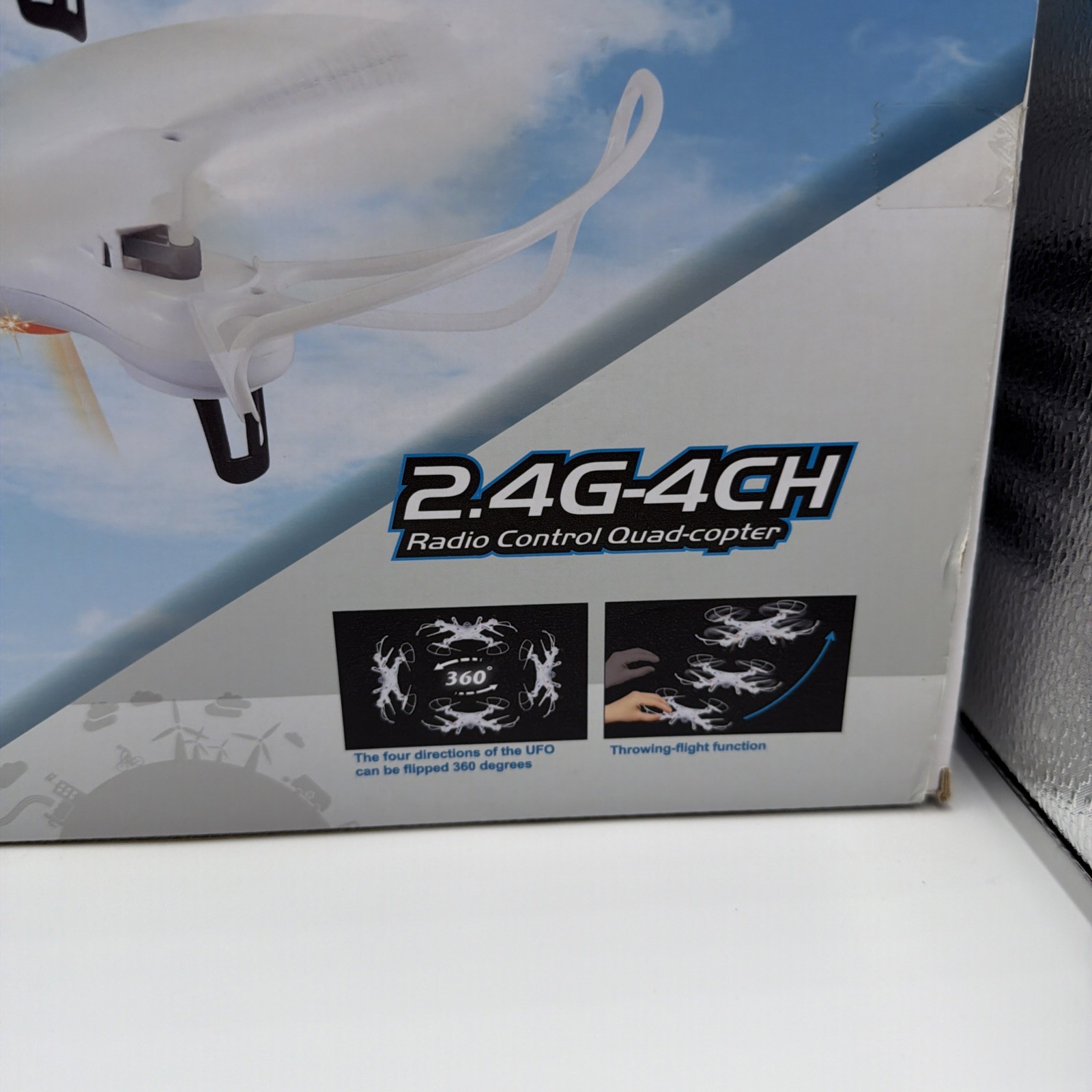 2.4G-4CH Sky Master Quadcopter Remote Control Drone Sky Phantom NEW Open Box
