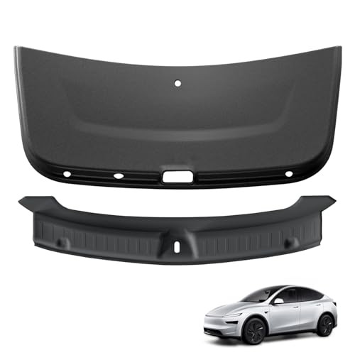 Trunk Mat & Bumper Guard for Tesla Model 2PCS Trunk Tailgate Mat+Bumper Guard