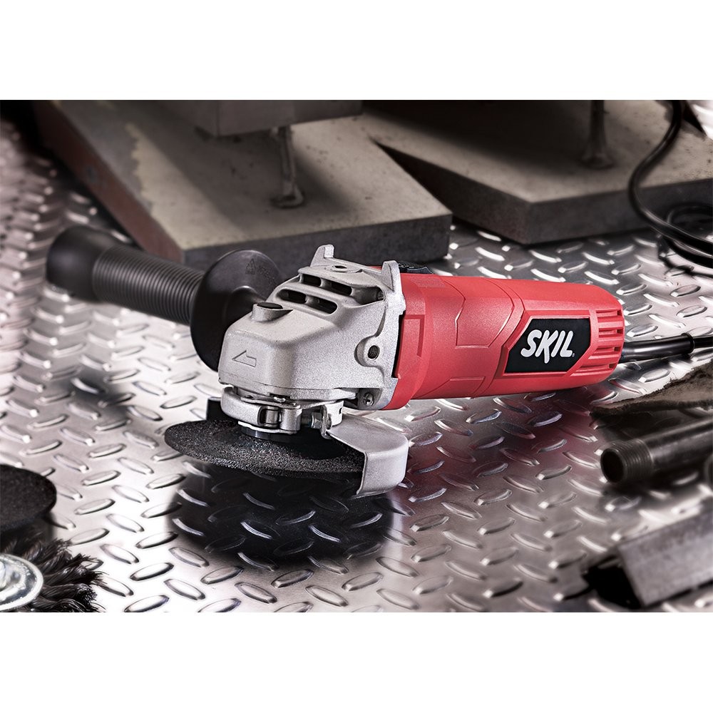SKIL 9295-01 6.0 Amp 4-1/2 Inch Angle Grinder 0 Amp 1/2 Inch