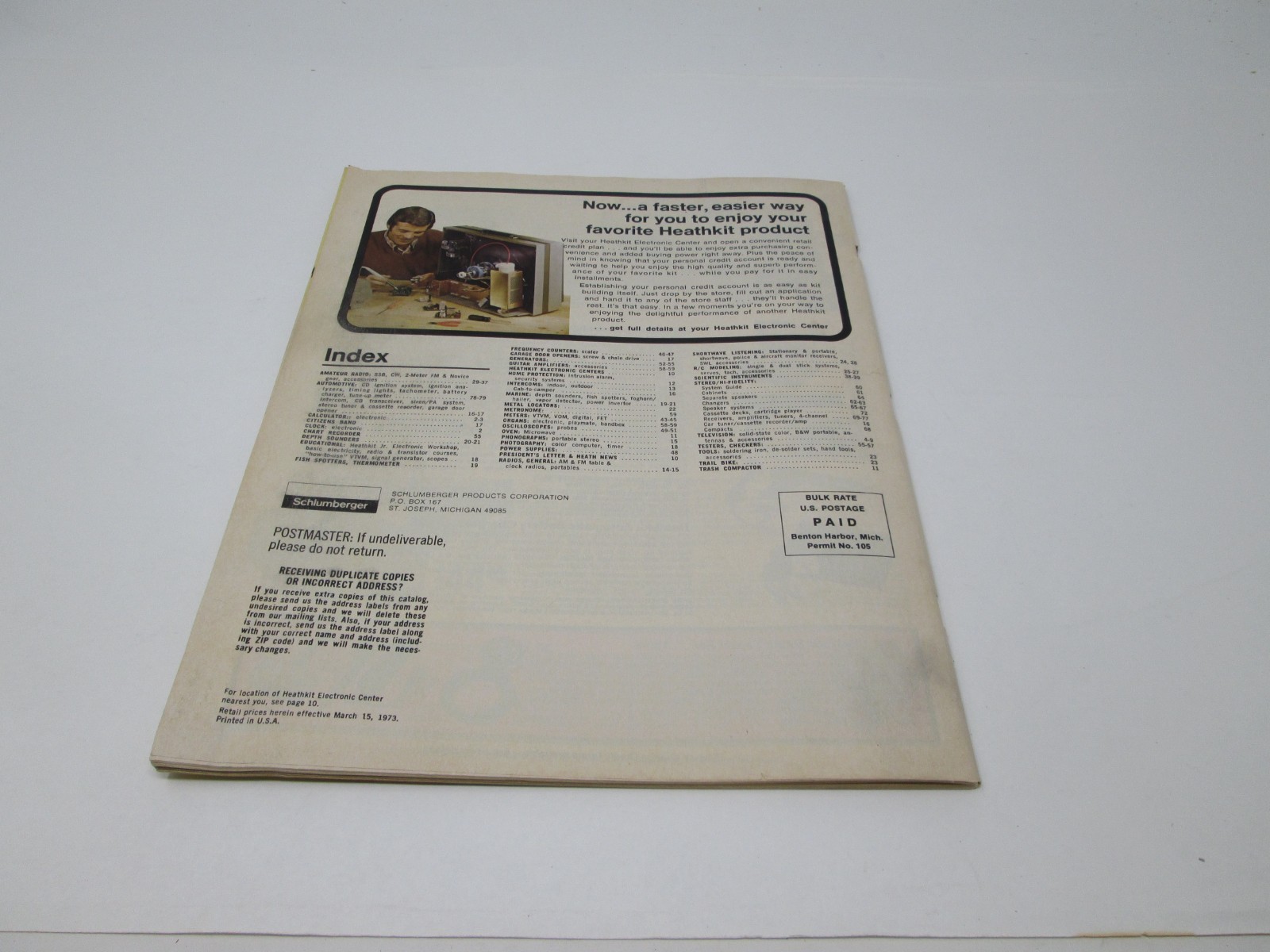 Heathkit Catalog 1973 Catalog 800/63D
