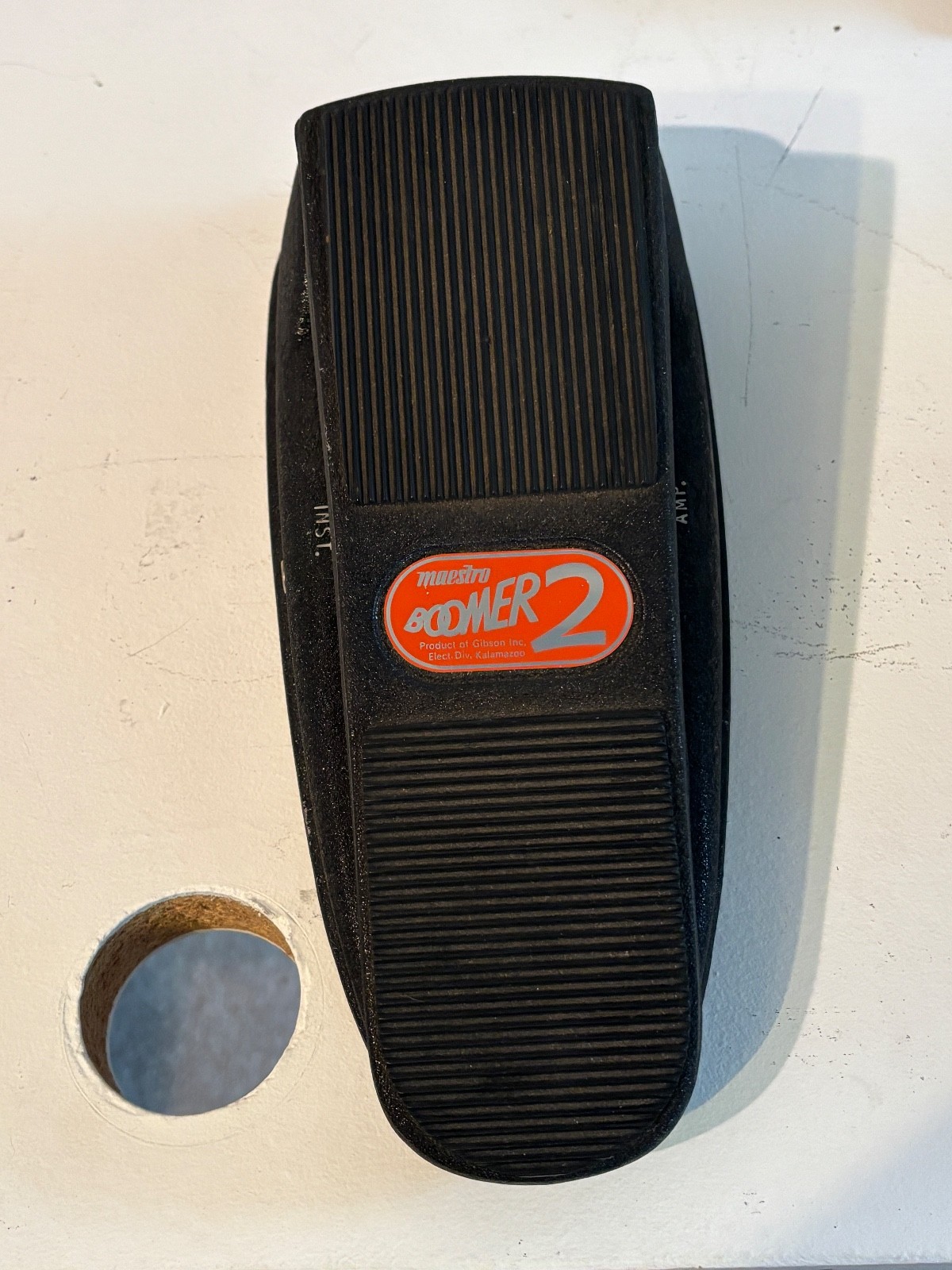 Maestro Boomerang BG-2 Wah Guitar Pedal Vintage 1970s w/Bag Collectors Item RARE