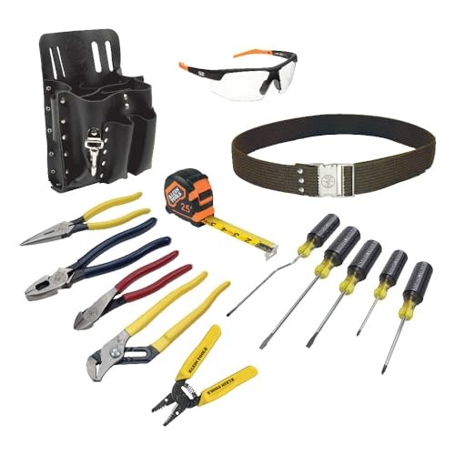 14pc Hand Tool Kit Electrician Pouch