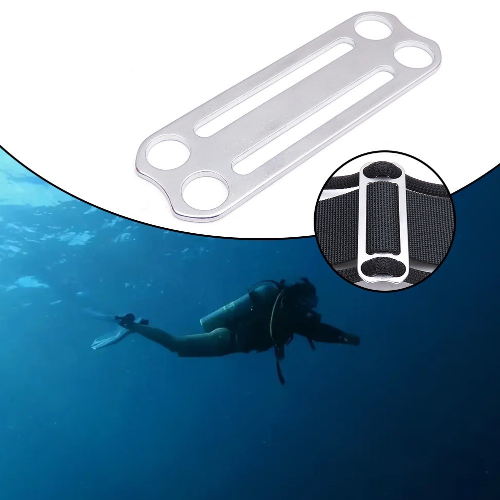 Slide Keeper D-Ring Dive Diving Functional Harness Professional Retainer