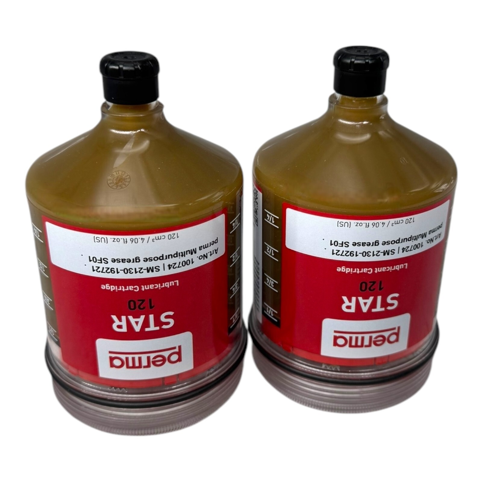 2x Perma 120 100724 SF01 Multipurpose Grease Lubricant Cartridge Lubricant
