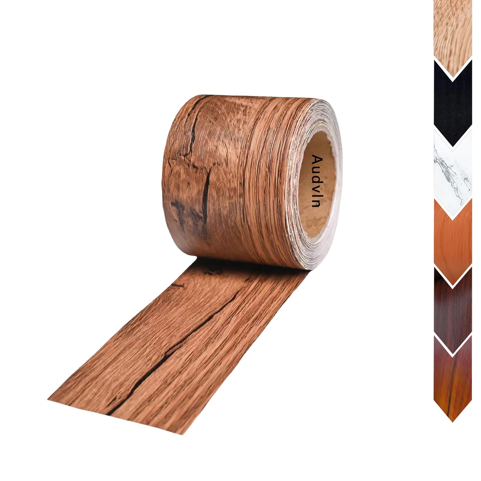 Audvln Wood Grain Repair Tape, 2" x 32ft Self Adhesive Tape for Furniture, Fl...