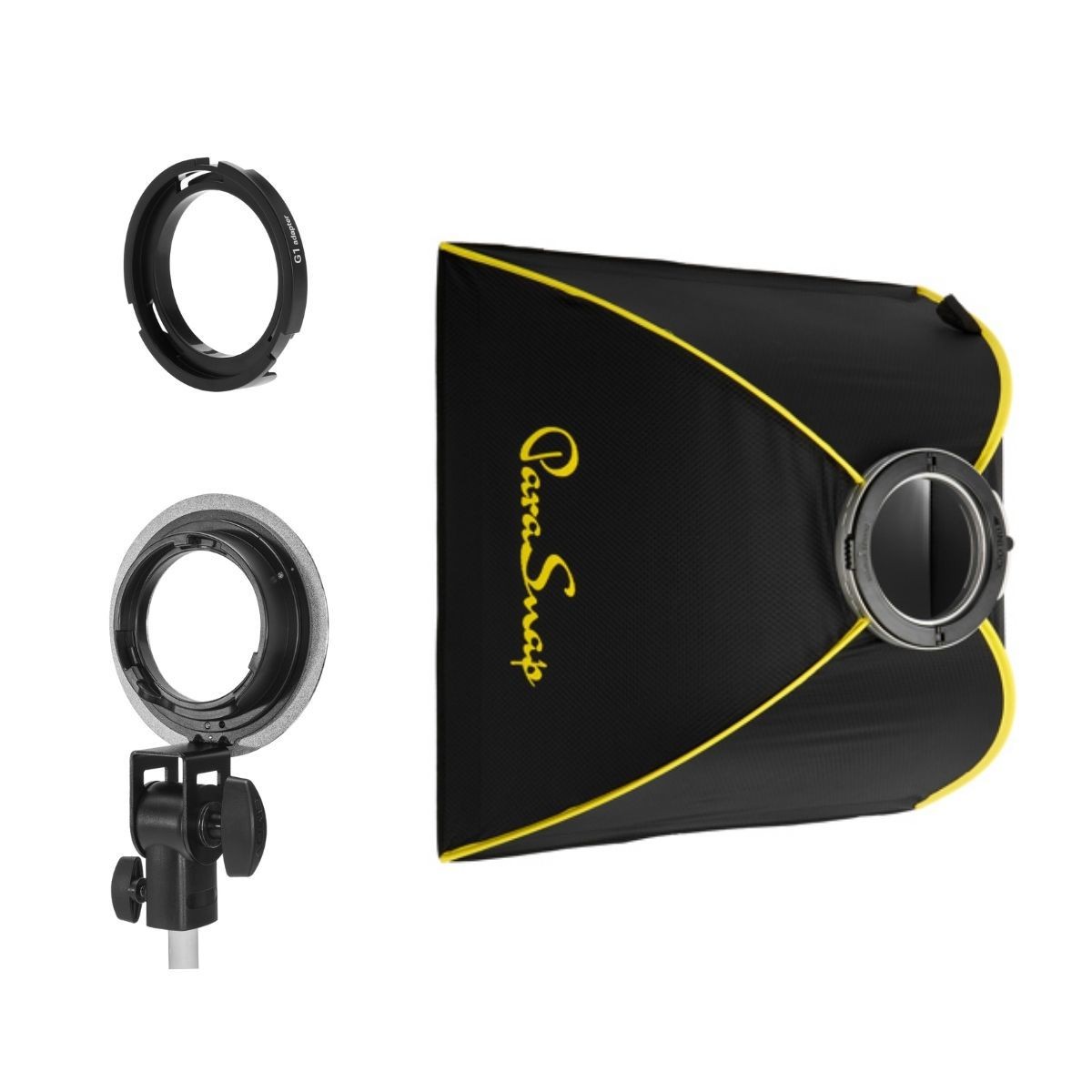 Glow ParaSnap 32x32" Square New Generation SterlingFibre Softbox with OTA-G1 Fla