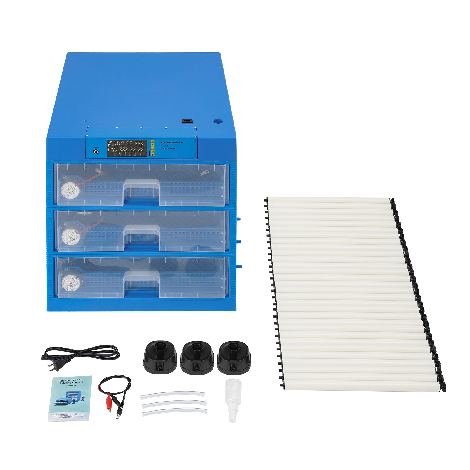 Auto Egg Incubator Digital Poultry Hatcher Machine 150-180 Eggs Incubator
