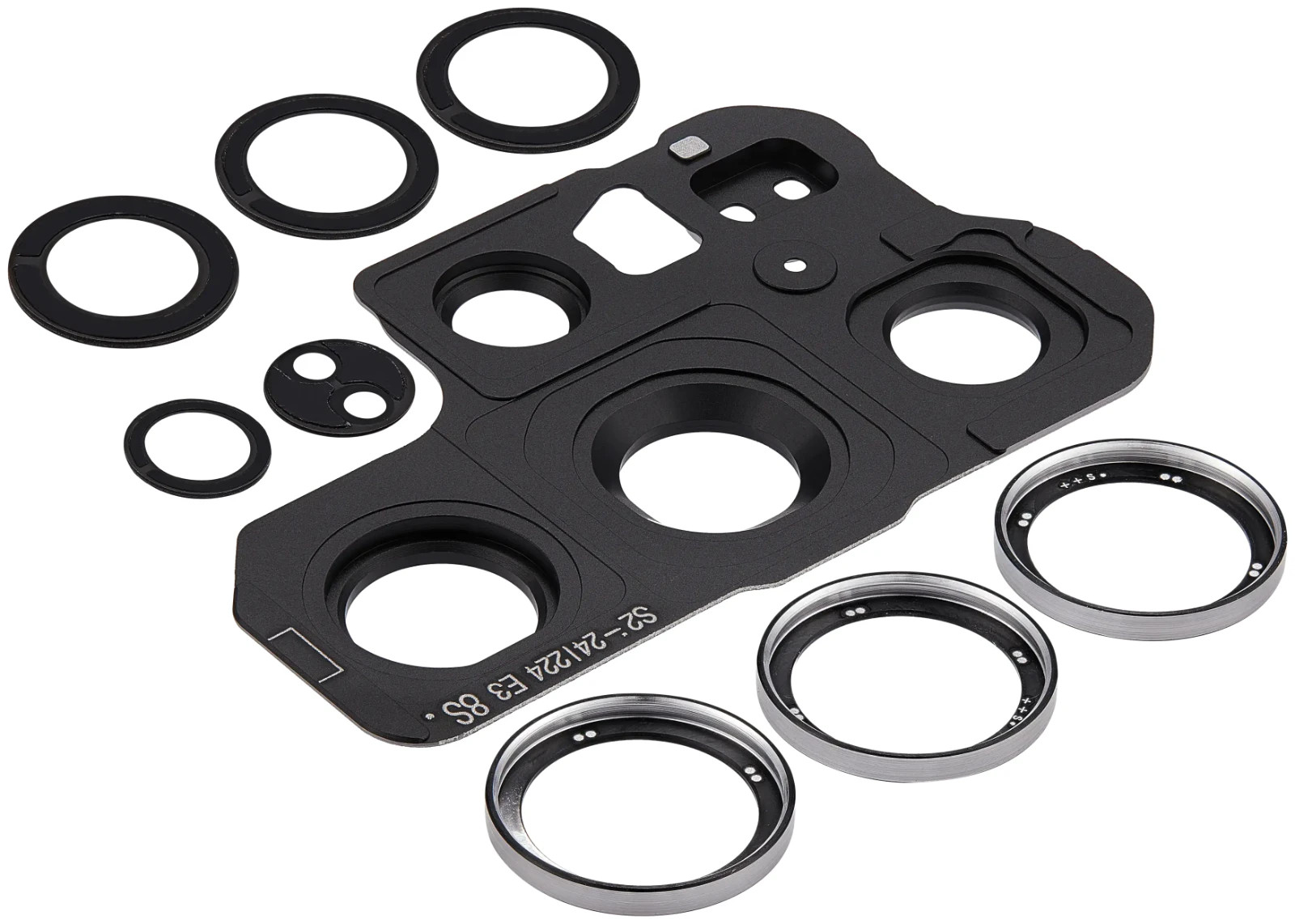 Premium Back Camera Lens with Cover Bezel Ring for Samsung Galaxy S25 Ultra 5G
