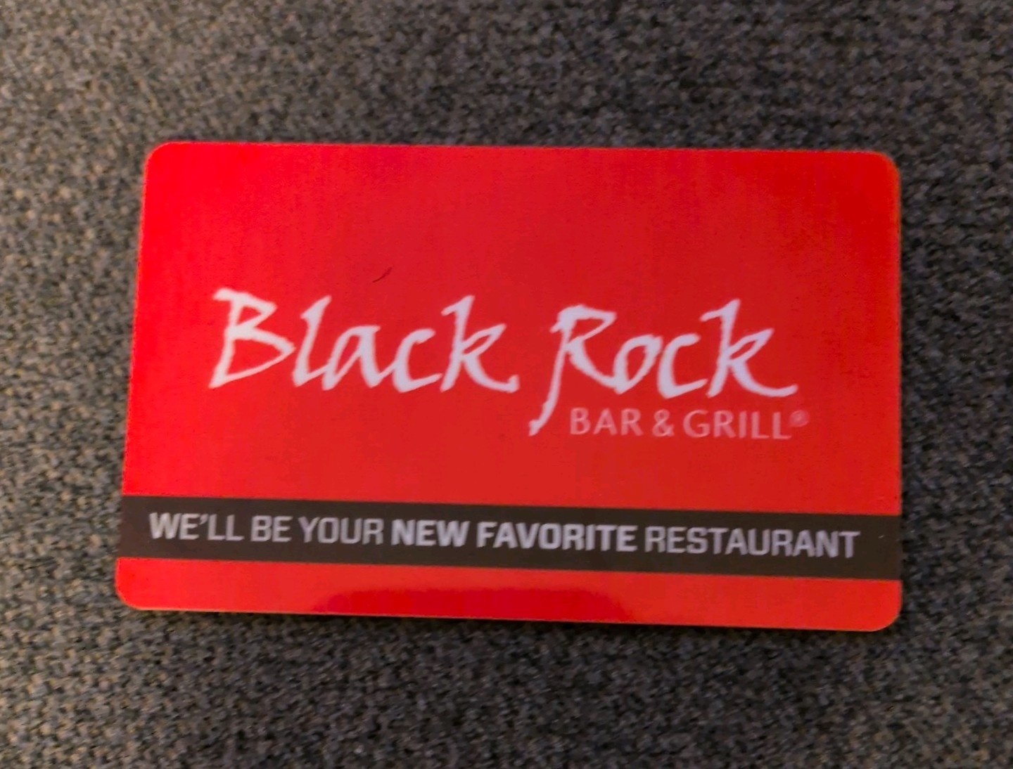 Black Rock Bar And Grill Gift Card $25