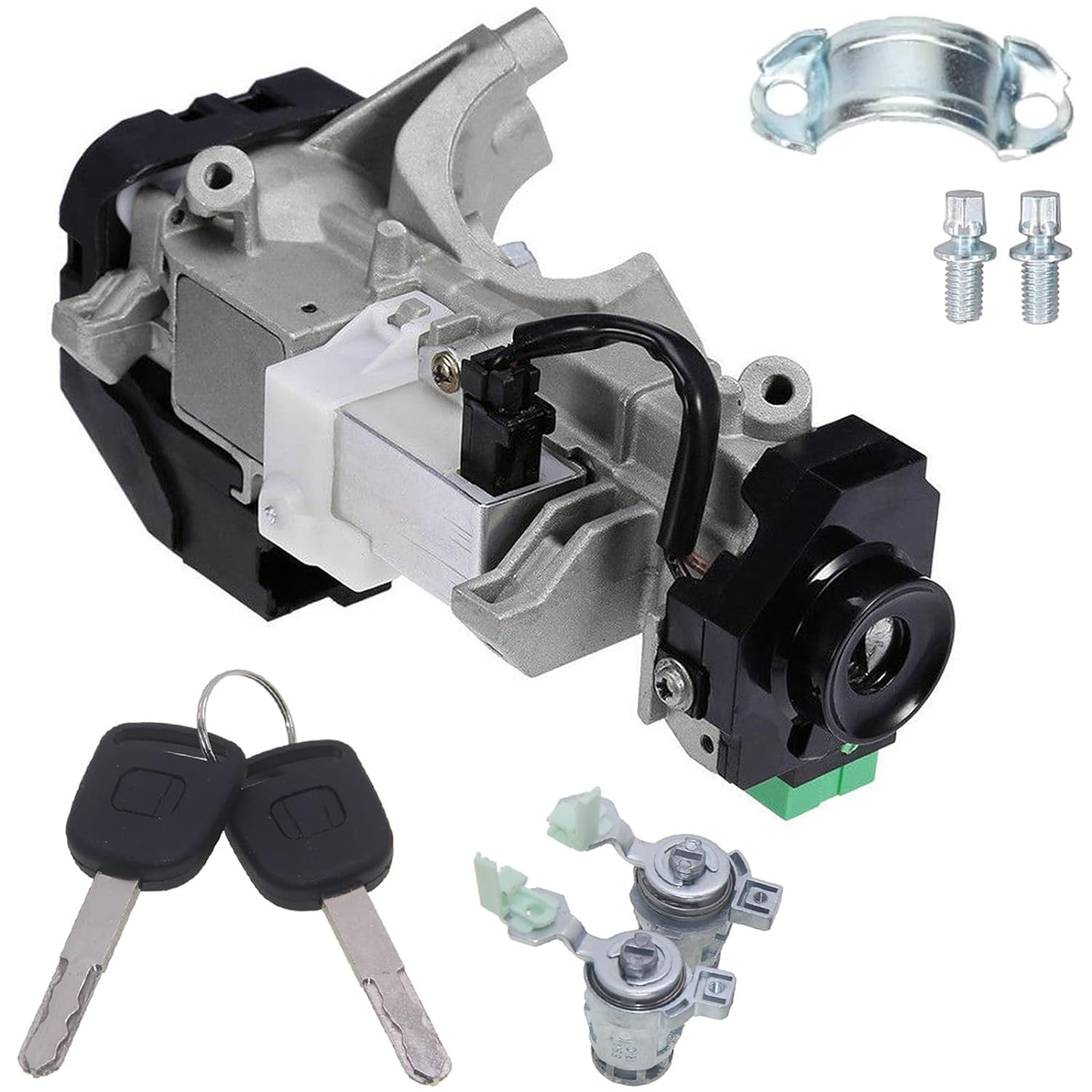 Ignition Switch Lock Cylinder Assembly for Honda Accord CRV Odyssey 2003-2008