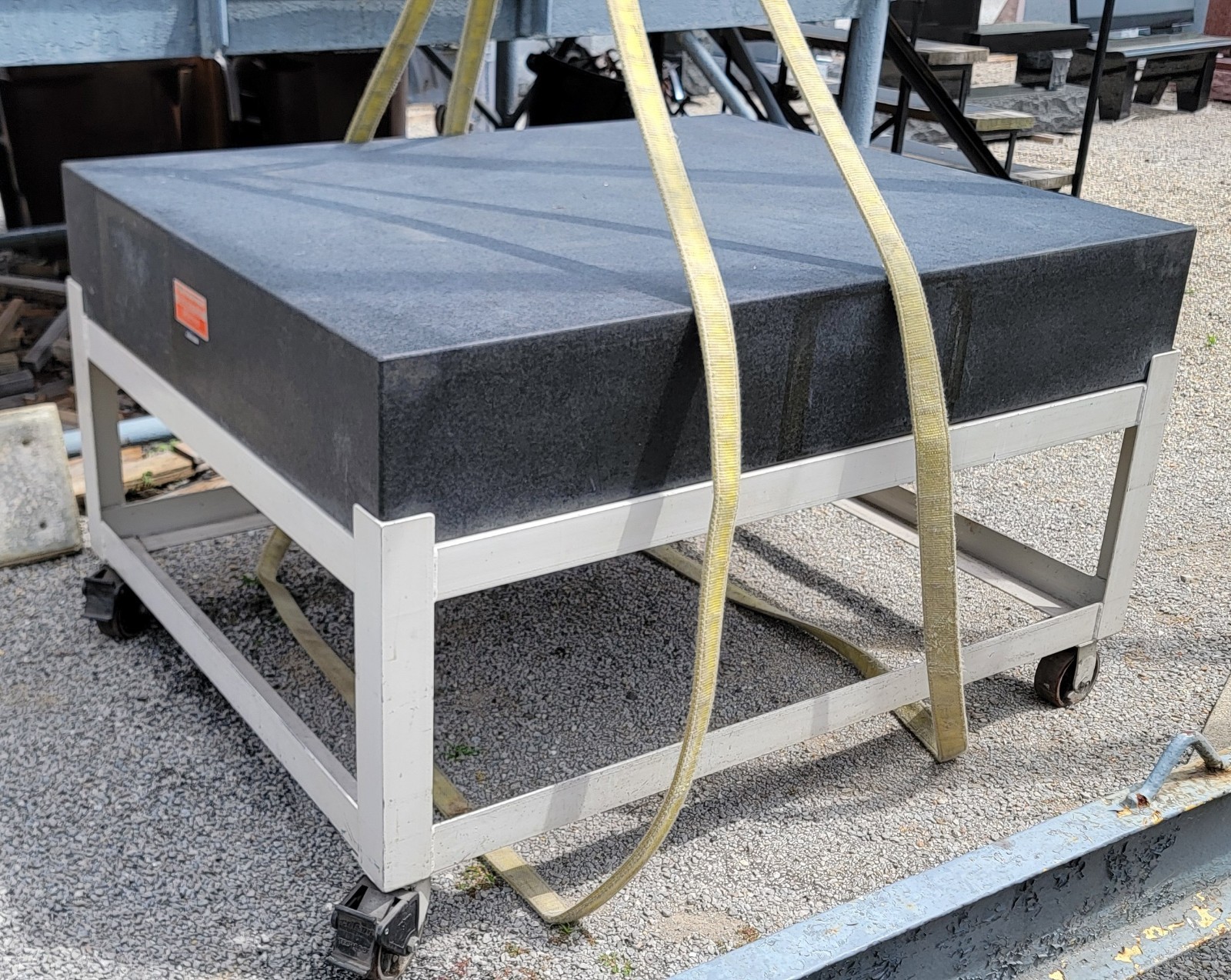 Large Mitutoyo Granite Surface Plate 60" x 48" x 10" Grade A