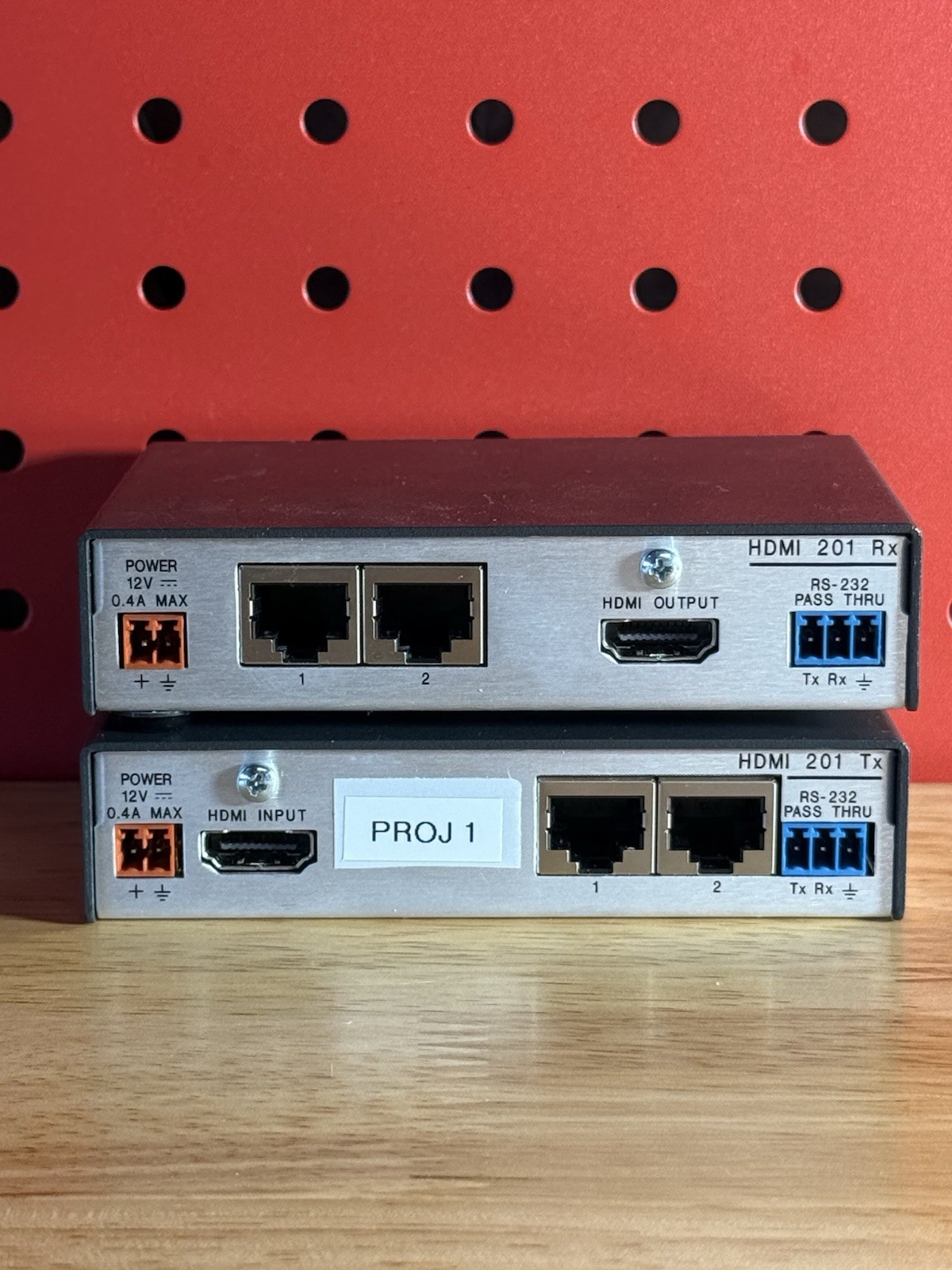 Extron HDM 201 HDMI Extender Kit (TX + RX) – Unit Only, Tested Working